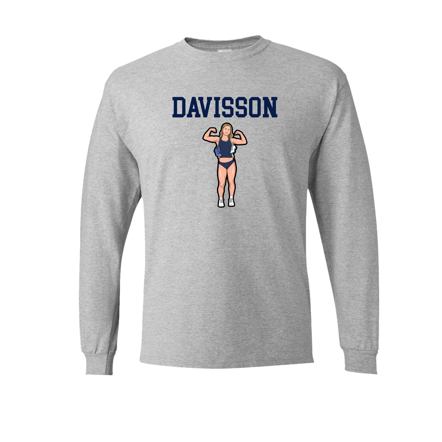 Long Sleeve Tee — Shirsey in Grey