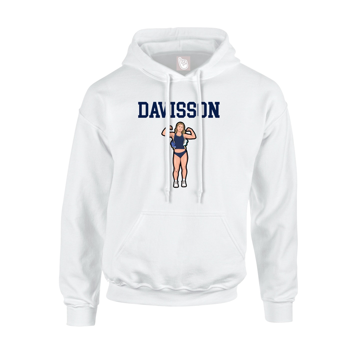 Youth Hoodie — Shirsey in White