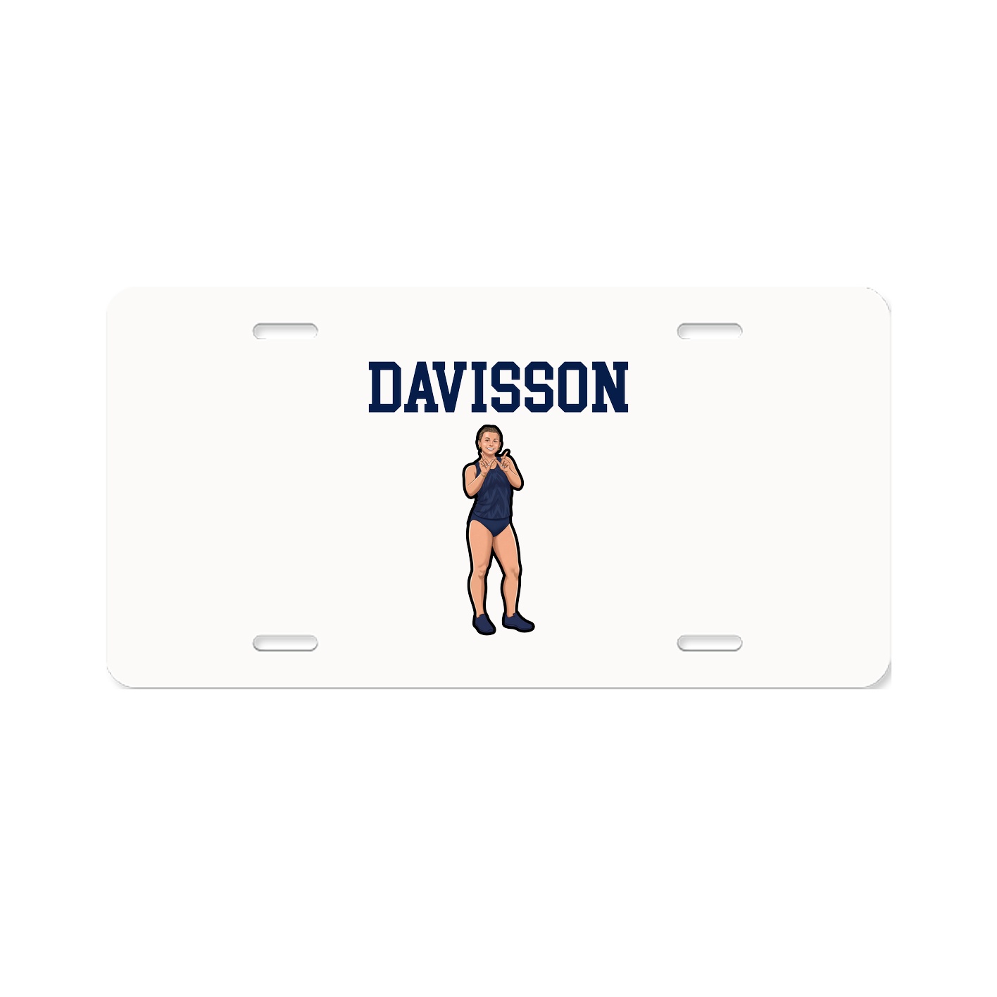 License Plate — Shirsey in Classic