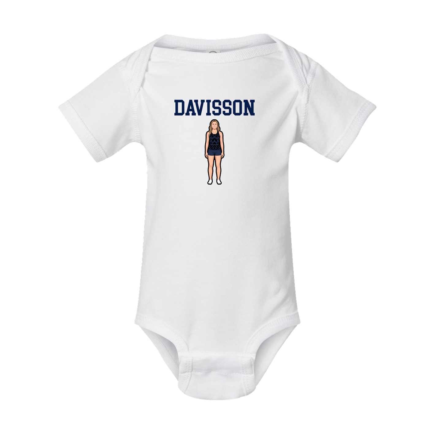 Baby Onesie — Shirsey in White