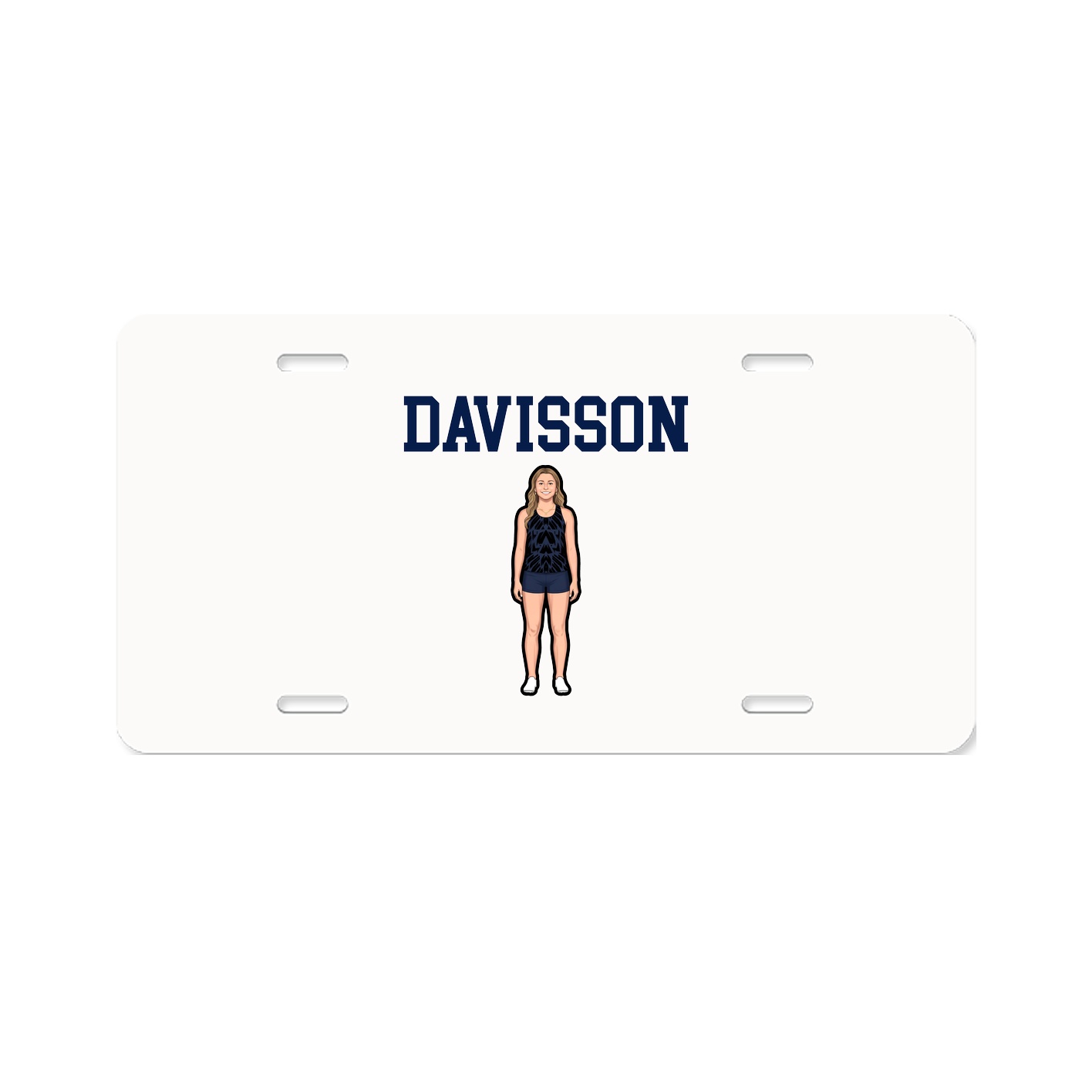 License Plate — Shirsey in Classic