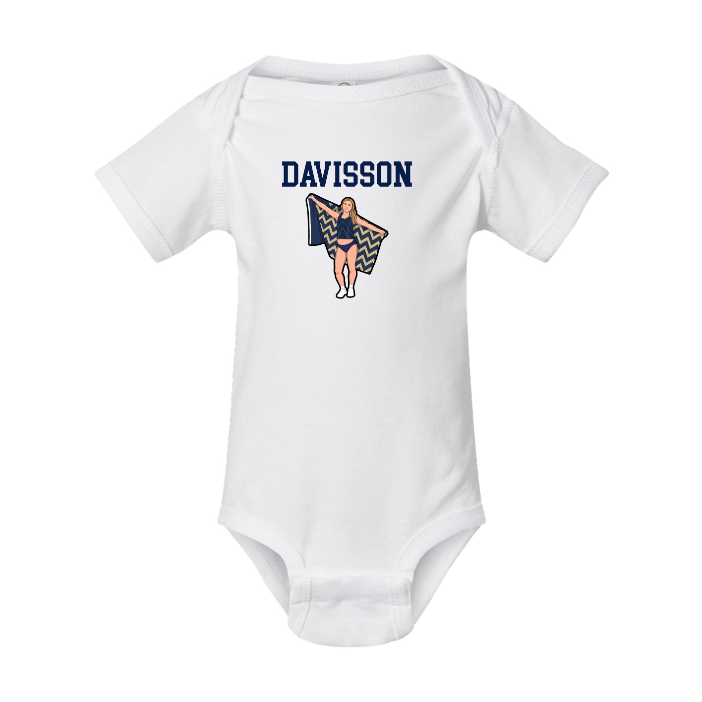 Baby Onesie — Shirsey in White