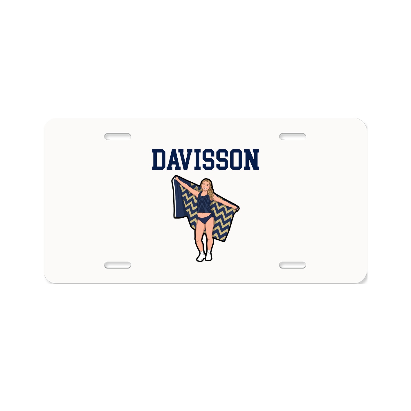 License Plate — Shirsey in Classic
