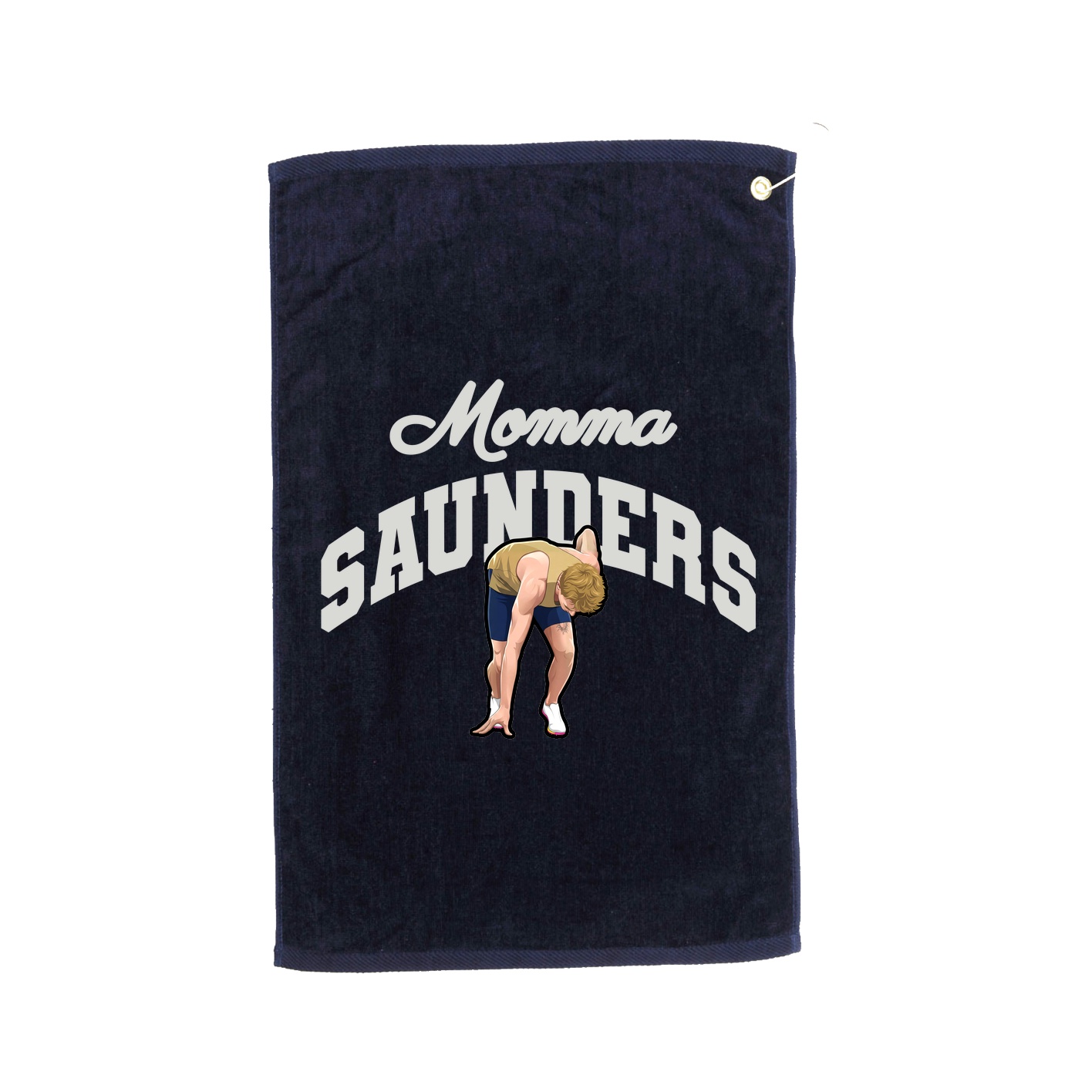 Golf Towel — Mothers Day Arch in Navy