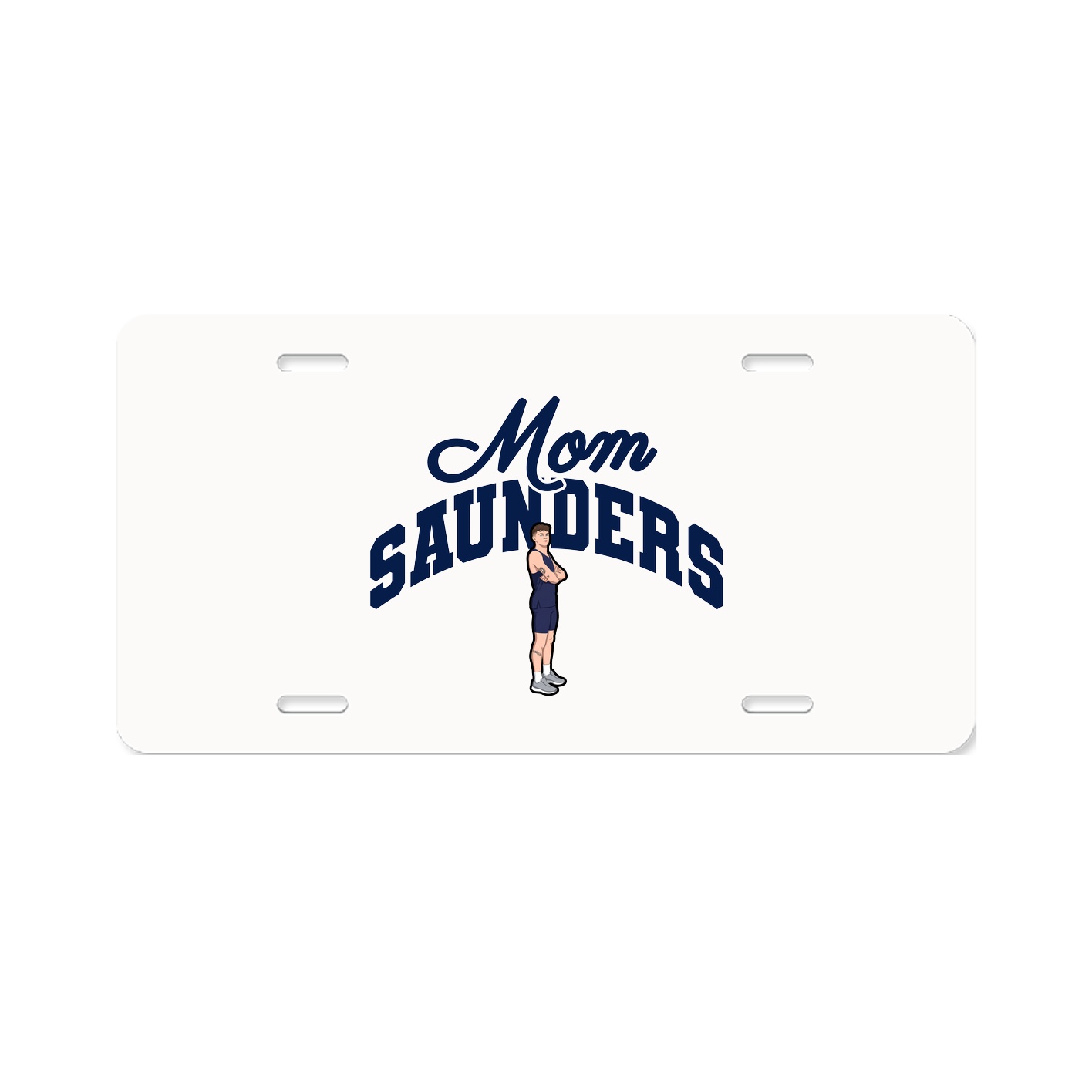 License Plate — Mothers Day Arch in Classic