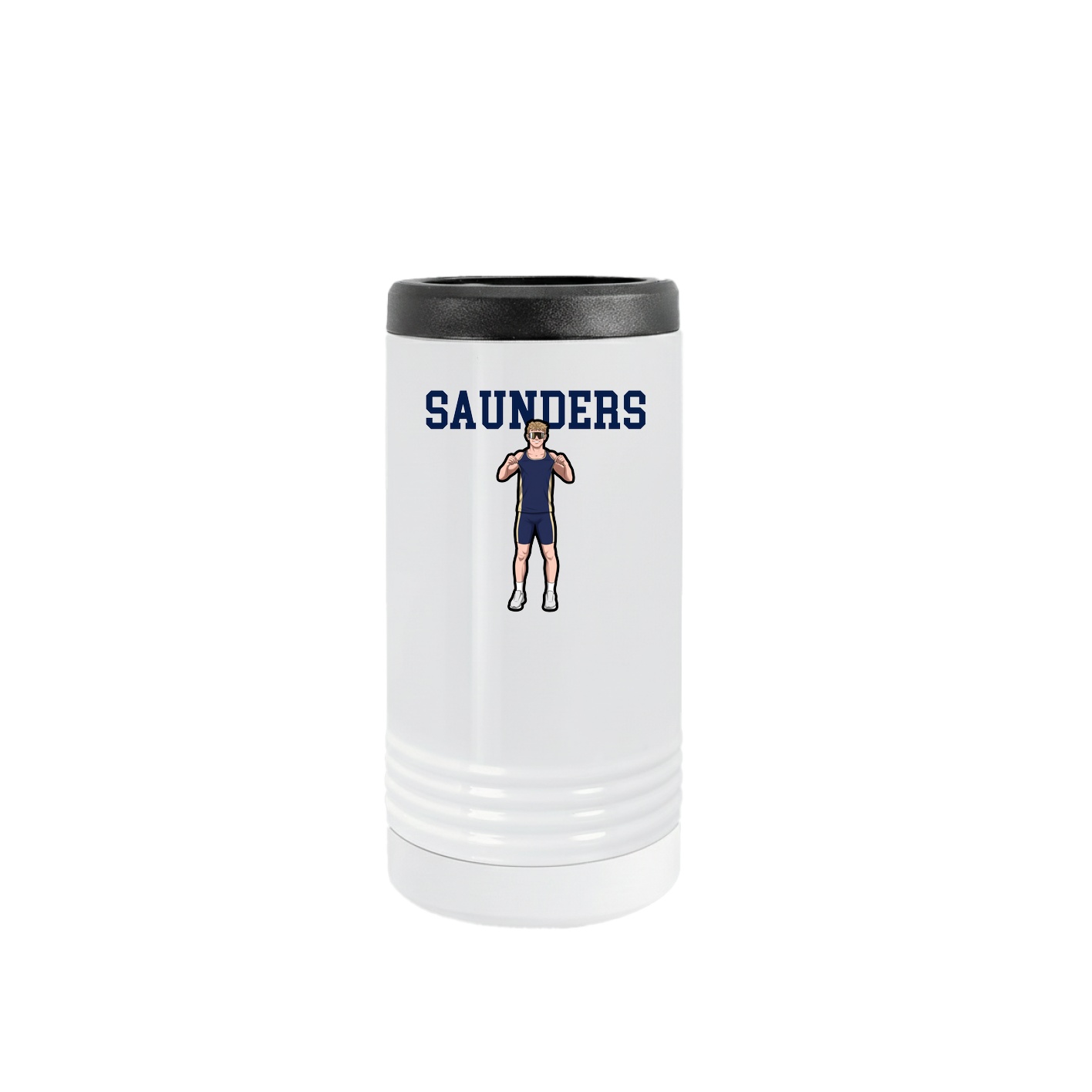 Slim Beverage Holder — Shirsey in White