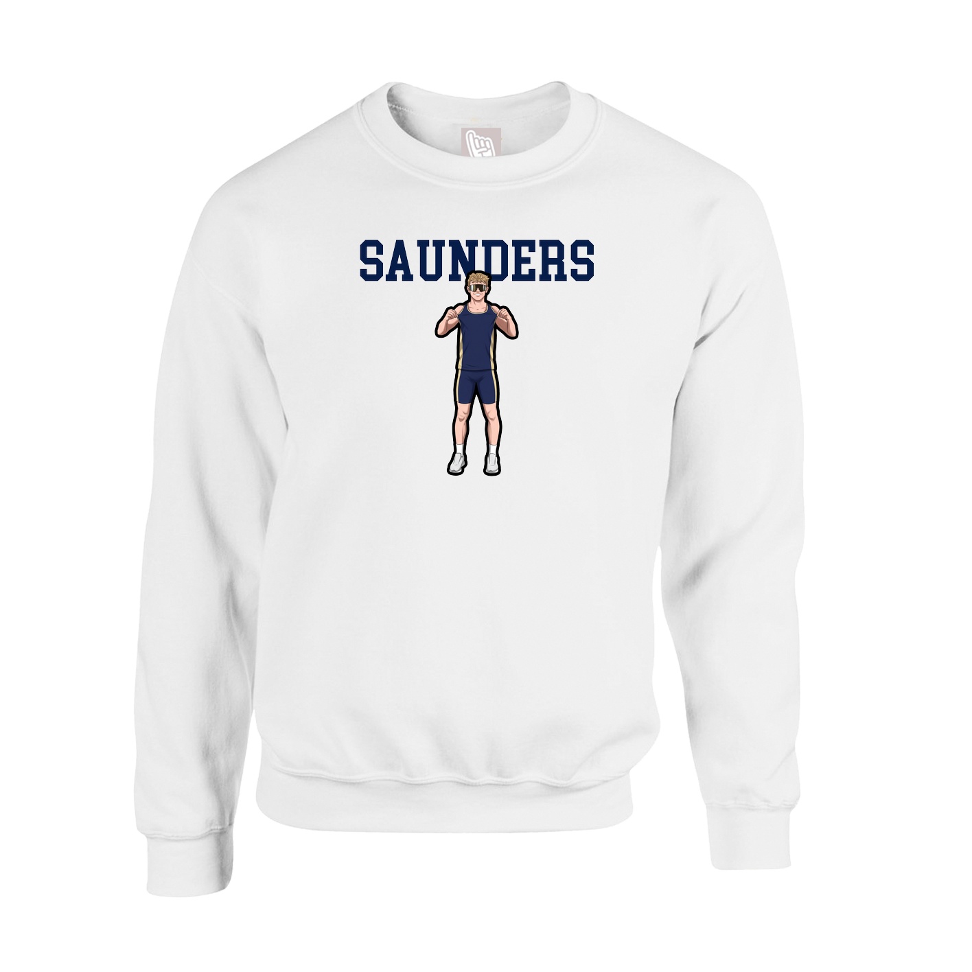Fleece Crew — Shirsey in White
