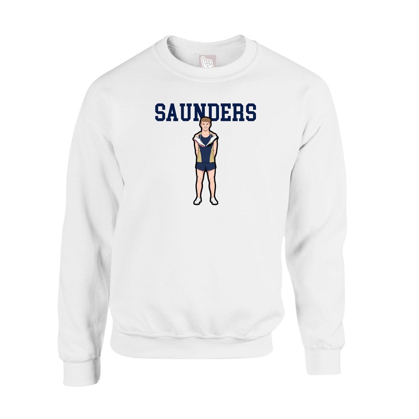 Fleece Crew — Shirsey in White
