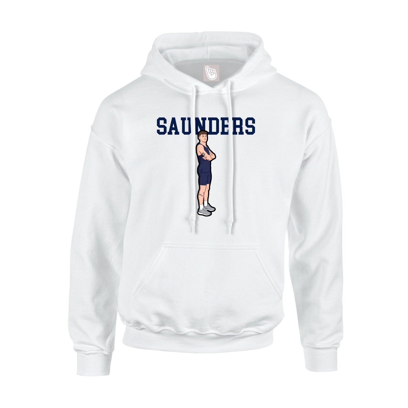 Youth Hoodie — Shirsey in White