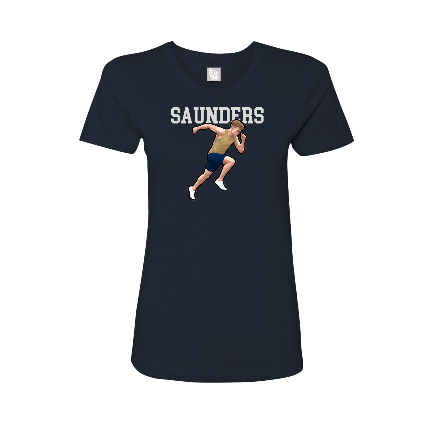 Fitted Women's Tee — Shirsey in Navy