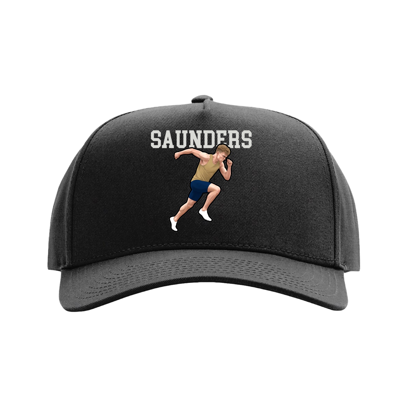 Full Fabric Five-Panel Champ Cap
