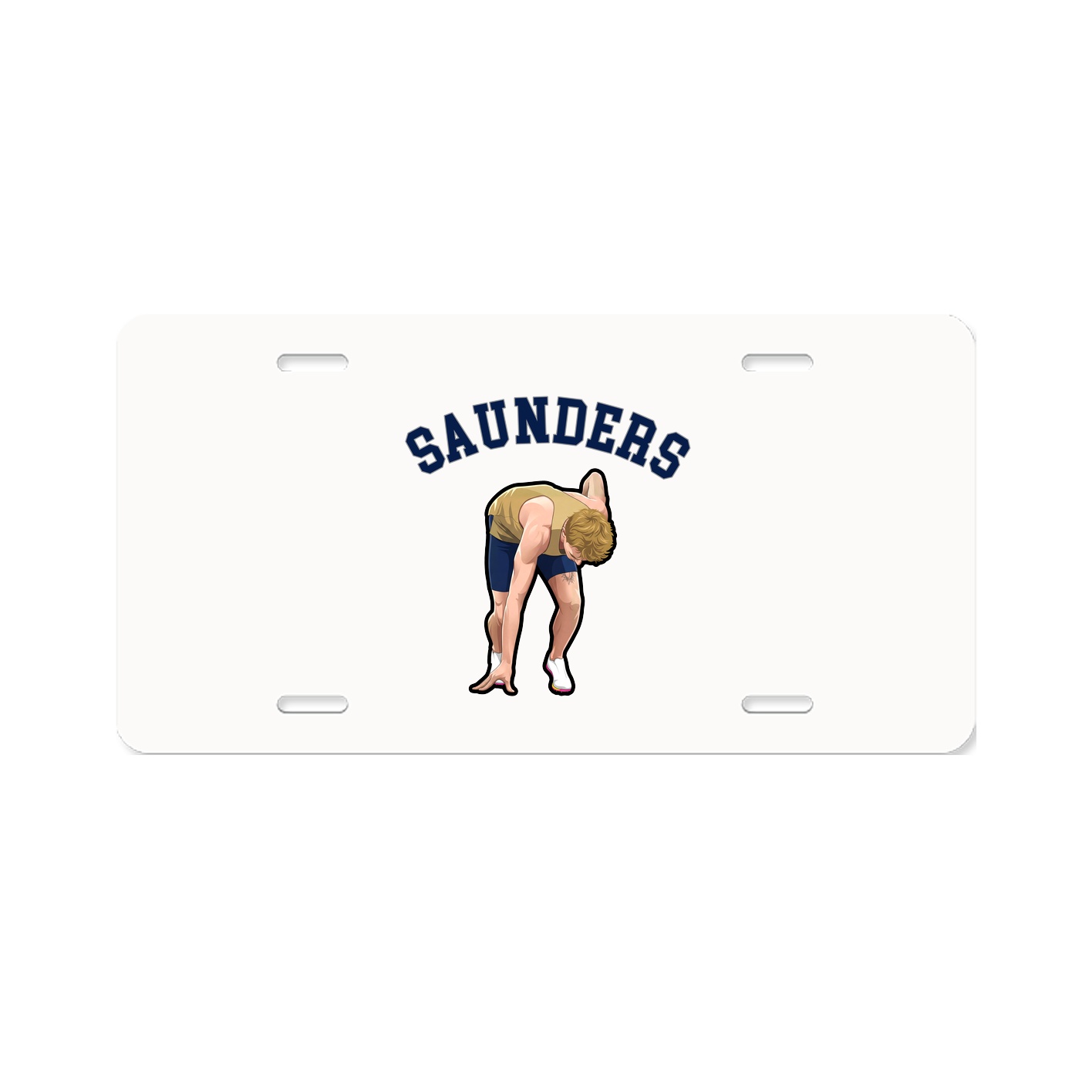 License Plate — Shirsey Arch in Classic