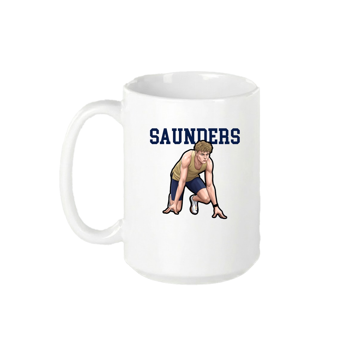 15oz Coffee Mug — Shirsey in White