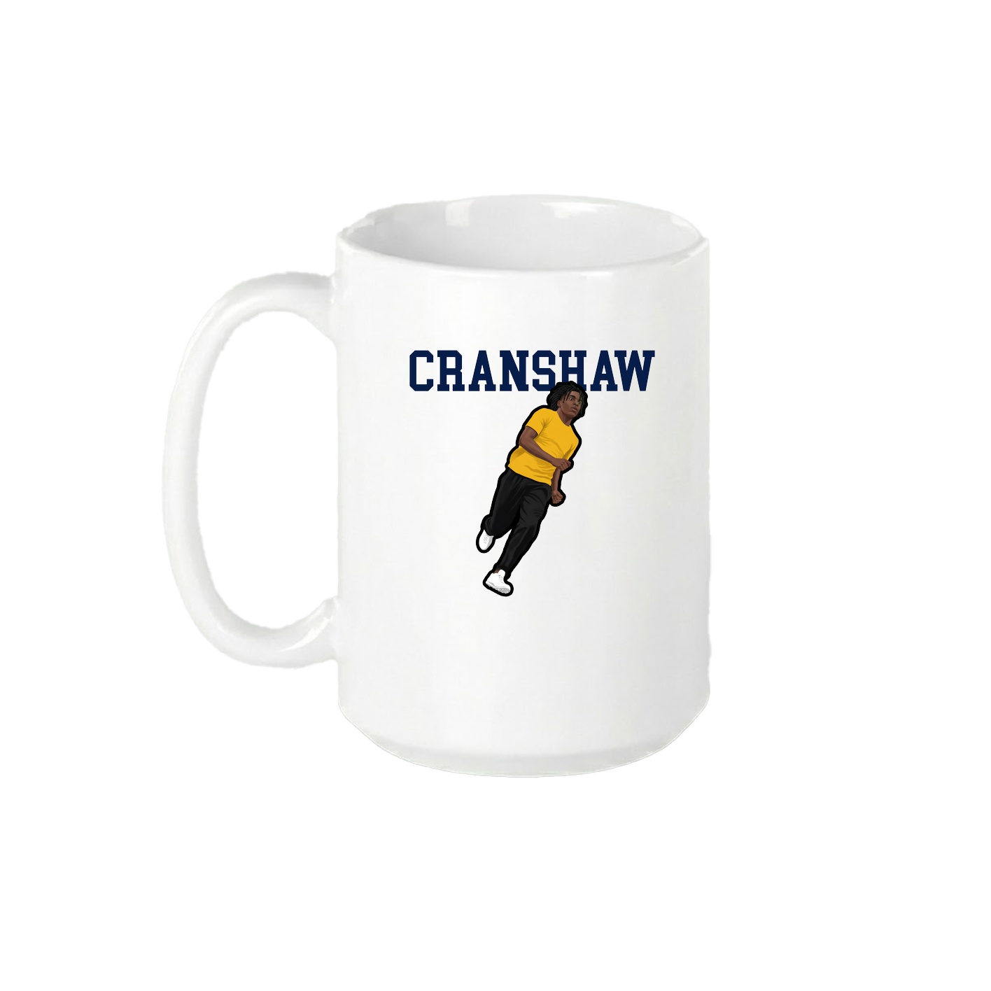 15oz Coffee Mug — Shirsey in White