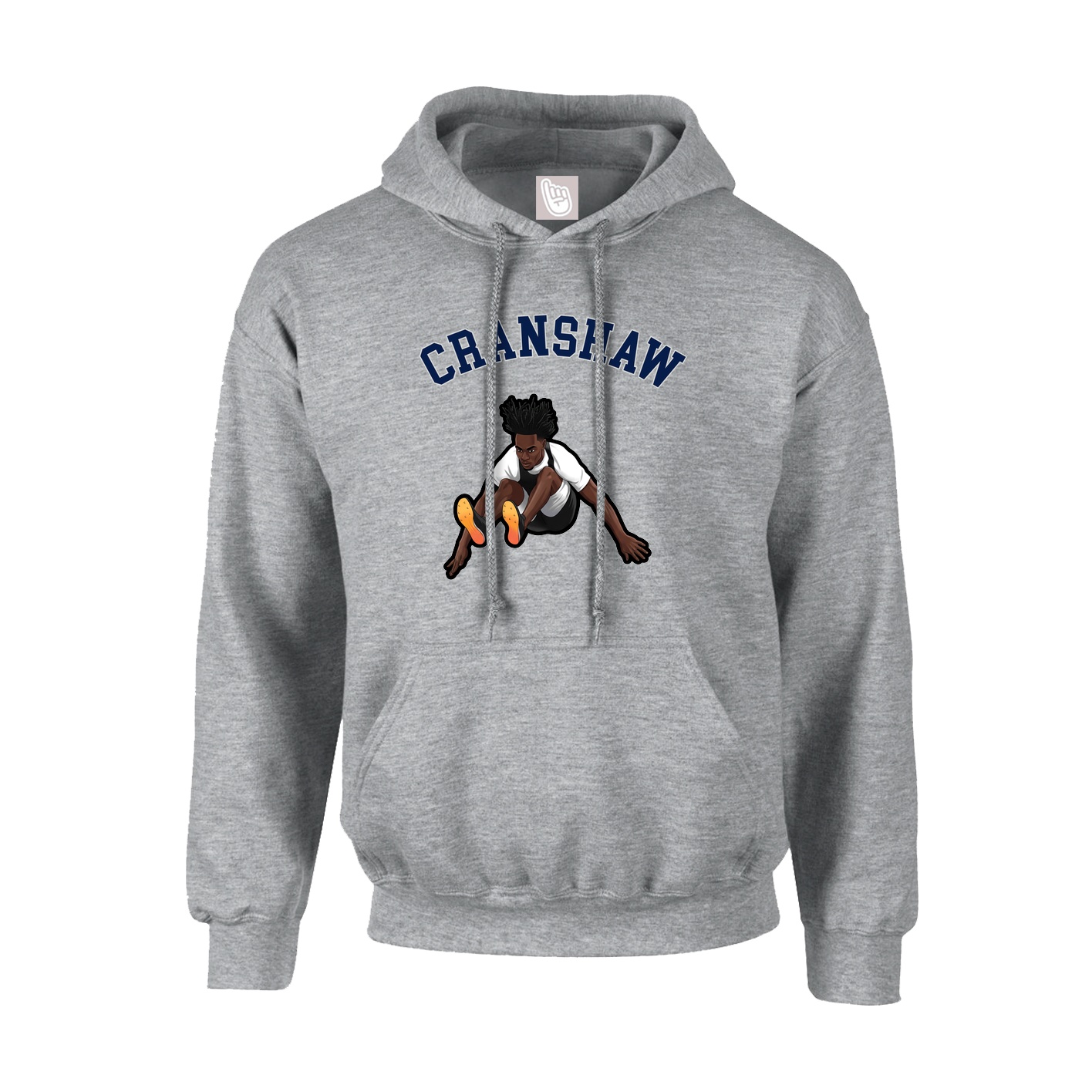 Youth Hoodie — Shirsey Arch in Grey