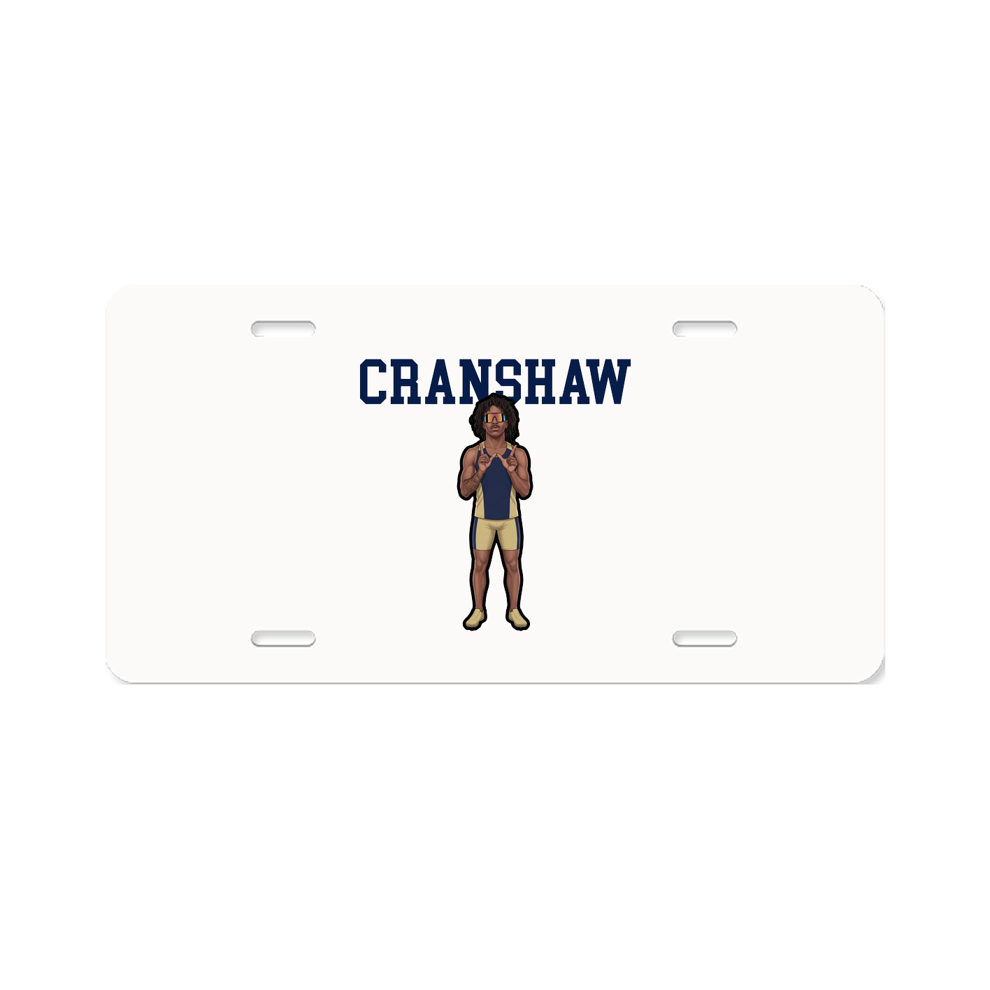 License Plate — Shirsey in Classic