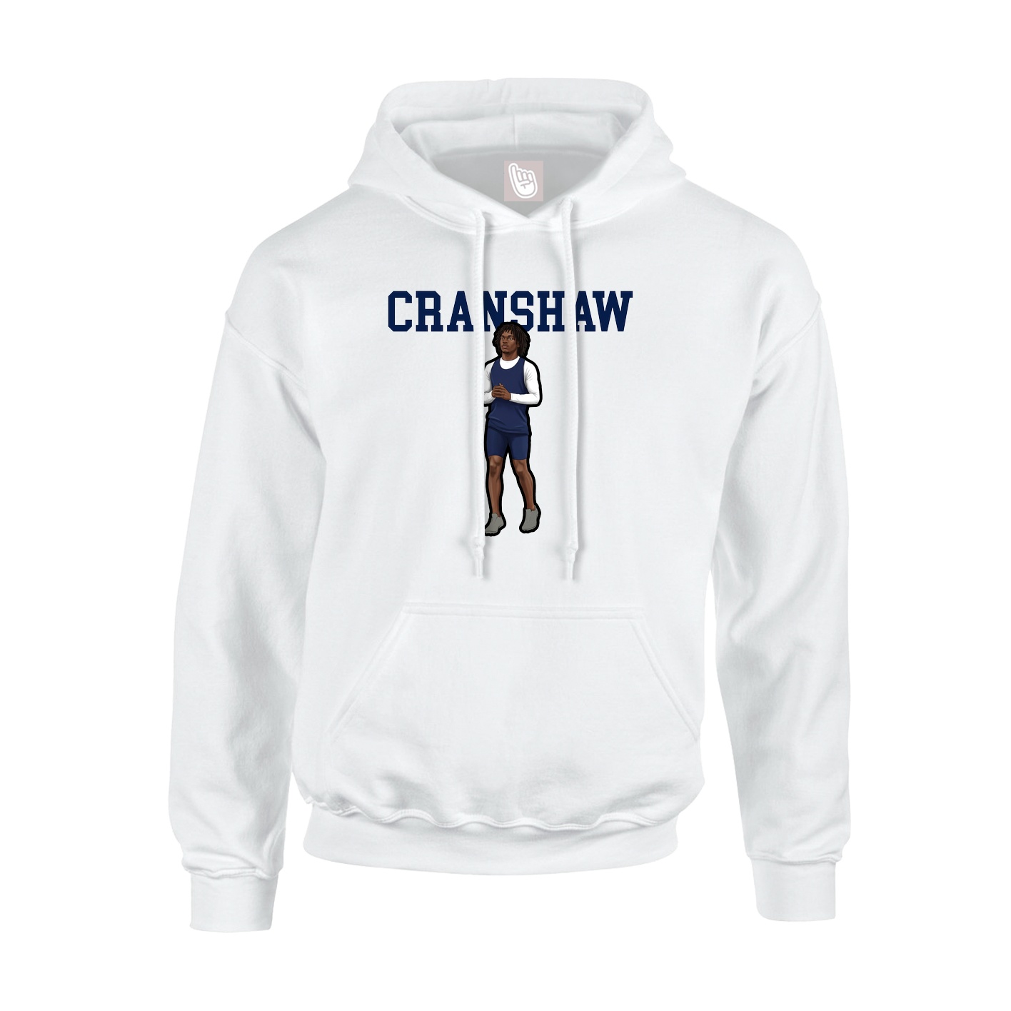 Youth Hoodie — Shirsey in White