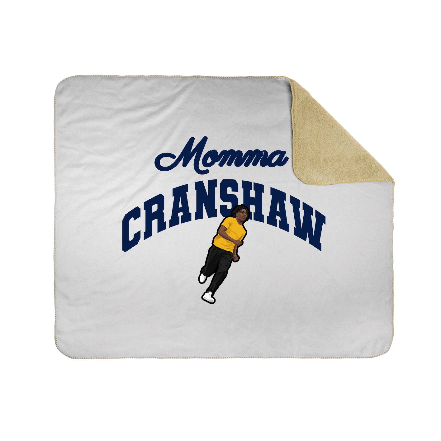 Throw Blanket — Mothers Day Arch in White
