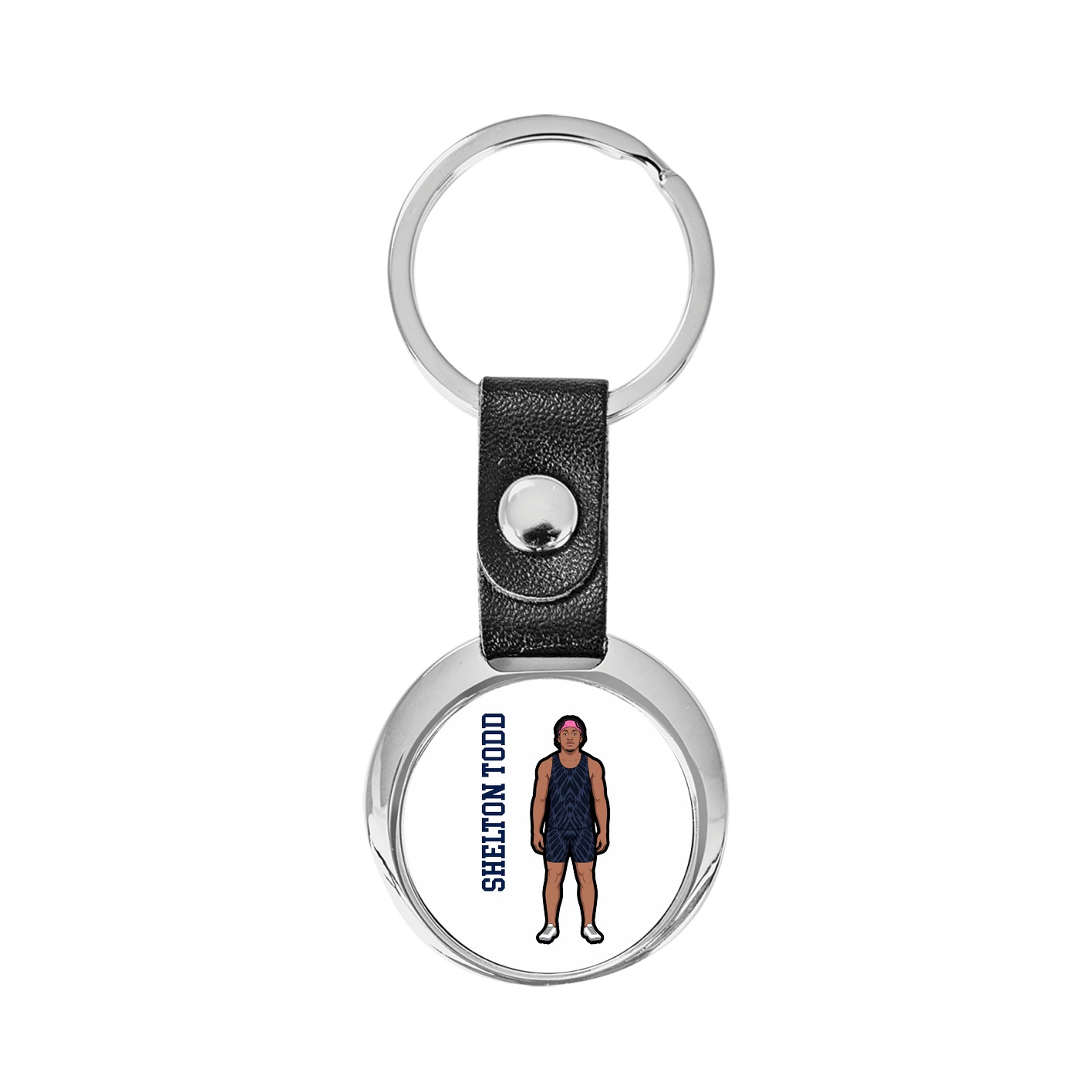 Key Chain — Name Vertical in Classic