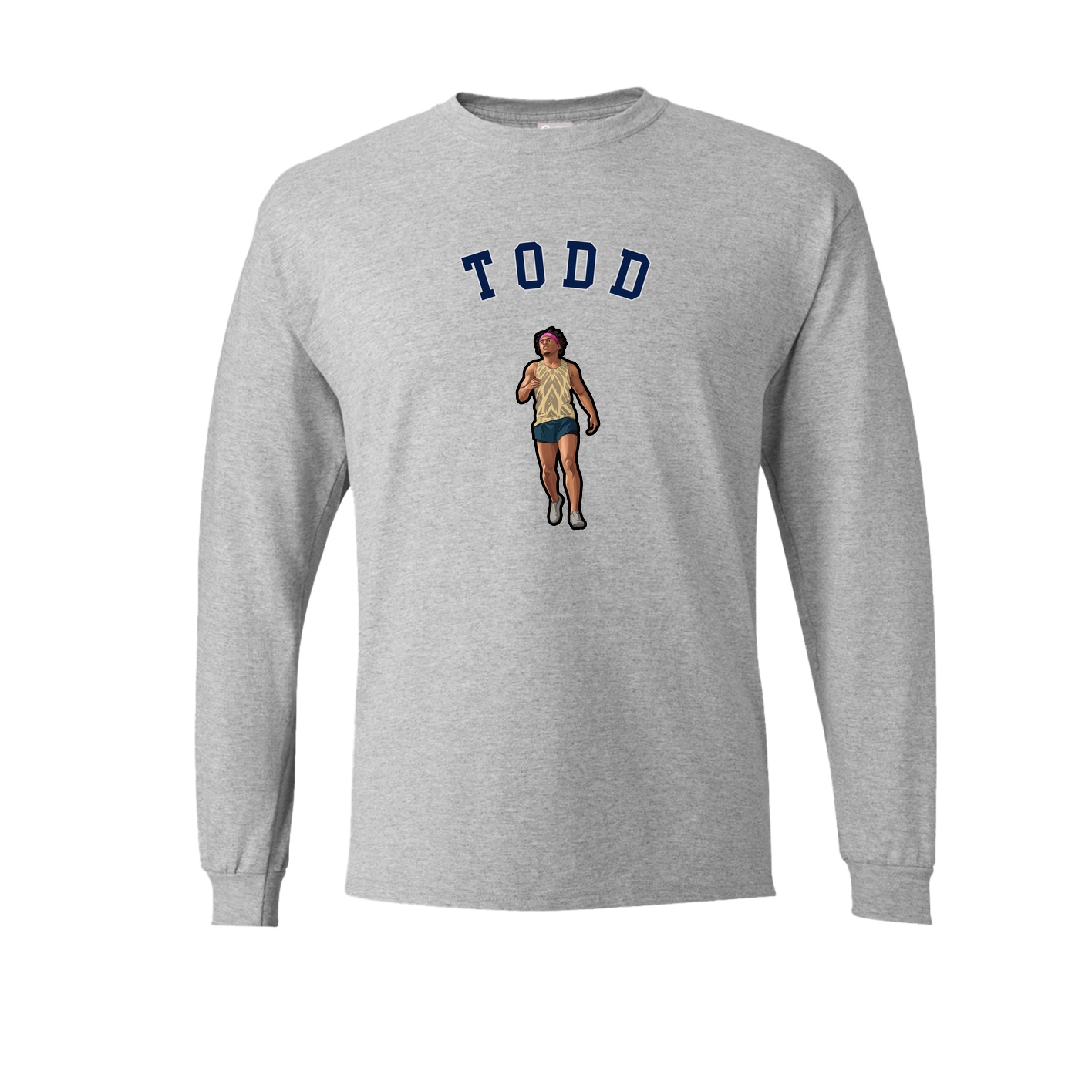 Long Sleeve Tee — Shirsey Arch in Grey