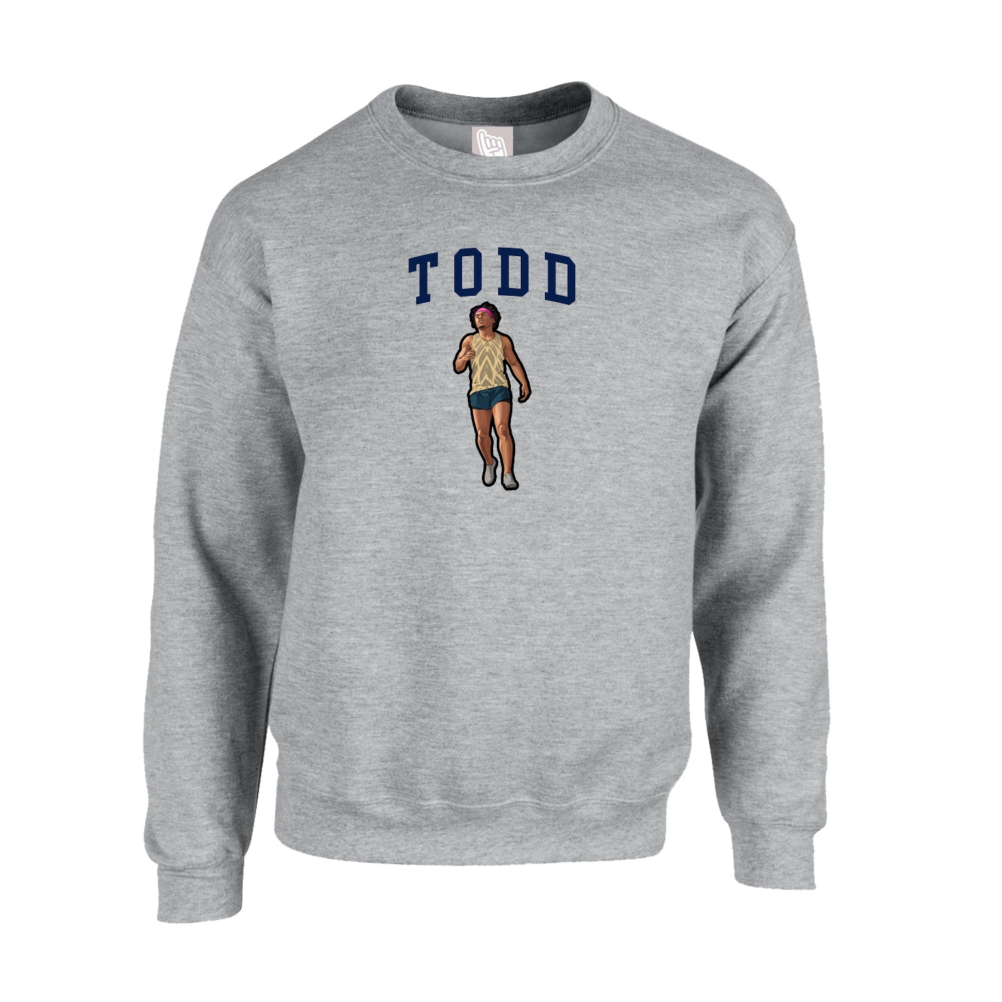 Fleece Crew — Shirsey in Grey