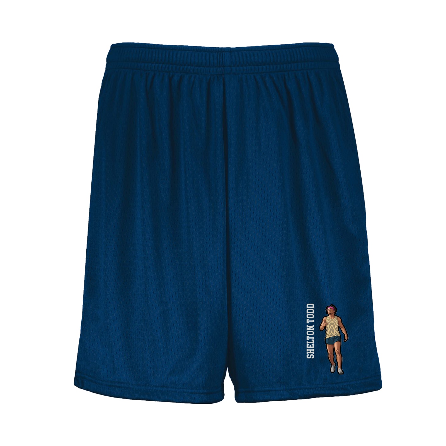 Shorts — Name Vertical in Navy