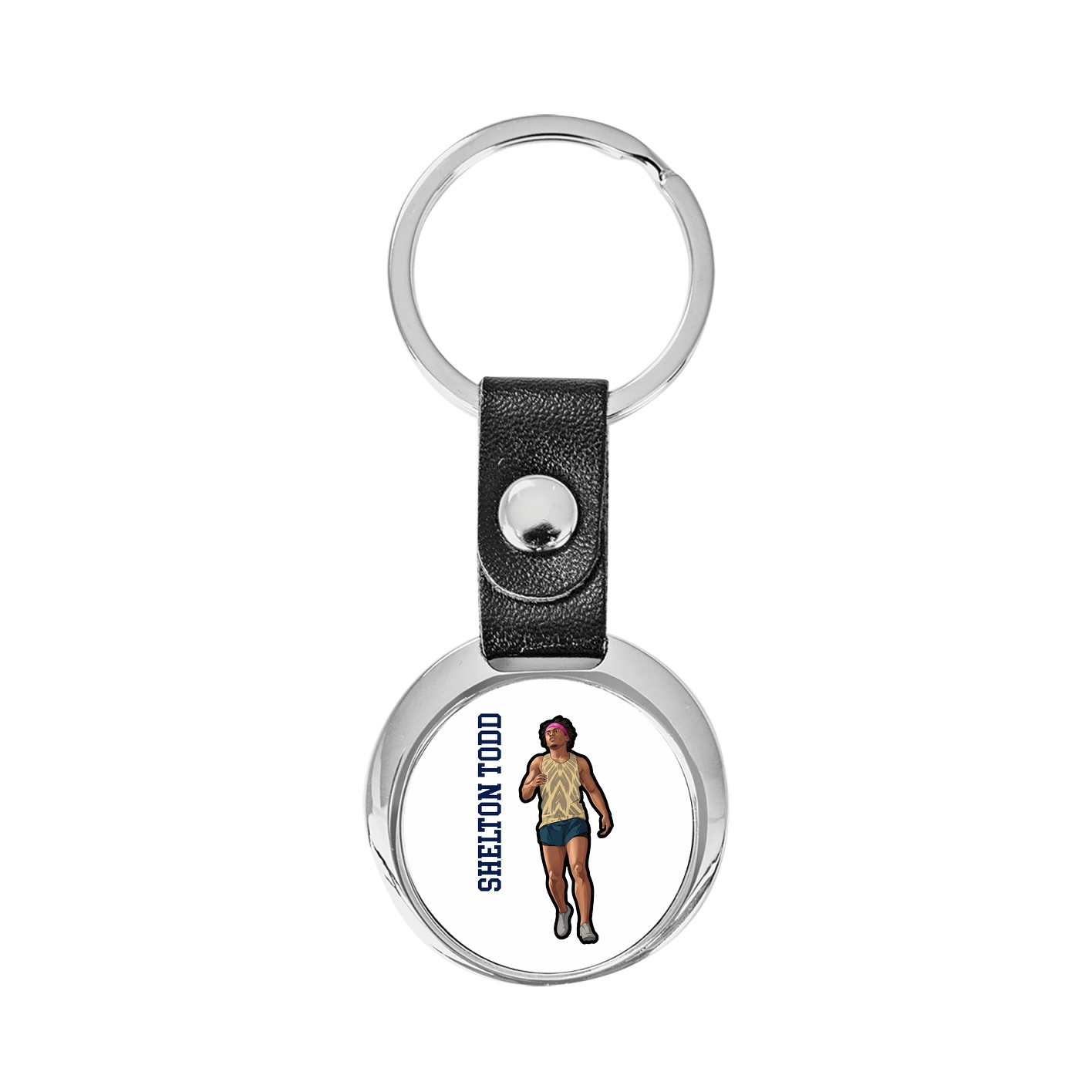 Key Chain — Name Vertical in Classic