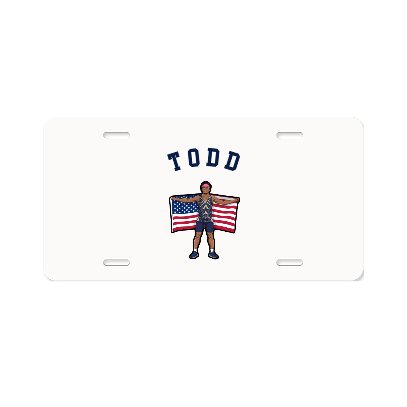 License Plate — Shirsey Arch in Classic