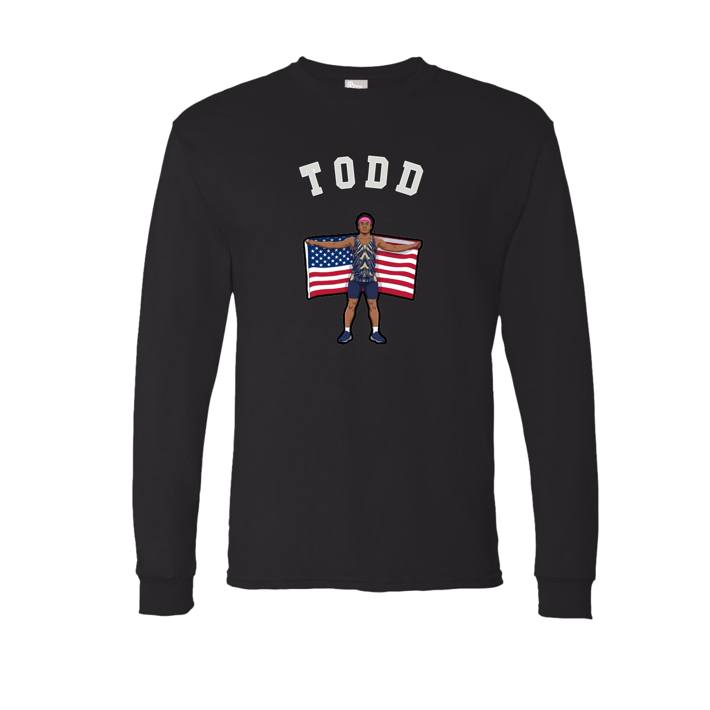 Long Sleeve Tee — Shirsey Arch in Black