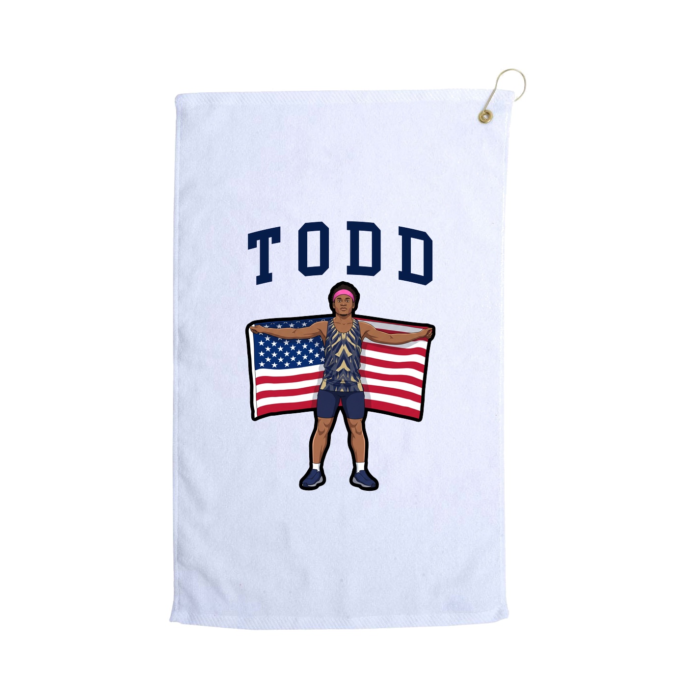 Golf Towel — Shirsey in White