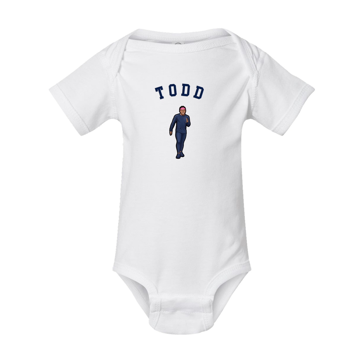Baby Onesie — Shirsey Arch in White