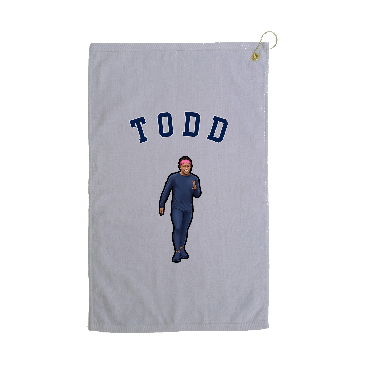 Golf Towel — Shirsey Arch in Grey