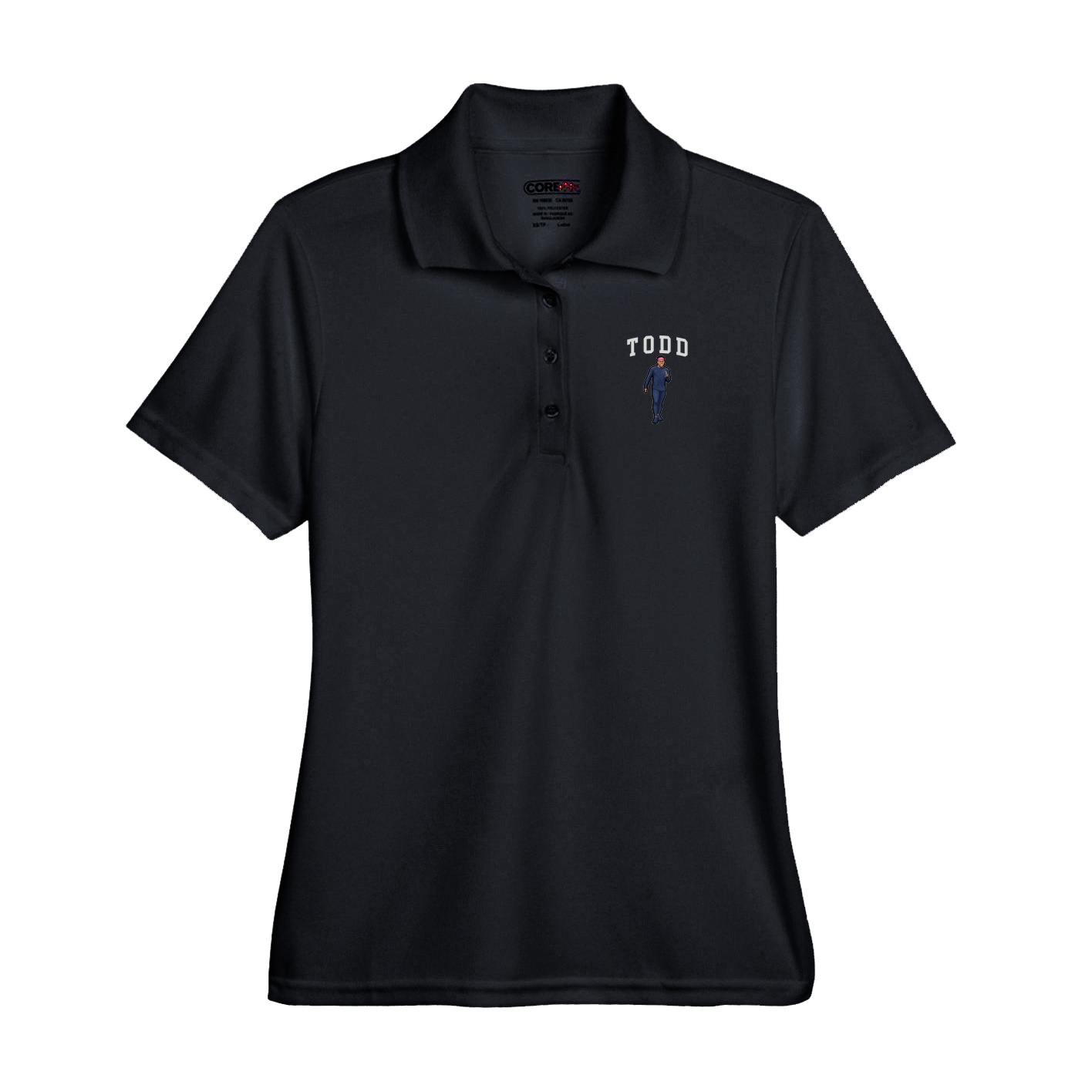 Performance Polo — Shirsey in Black