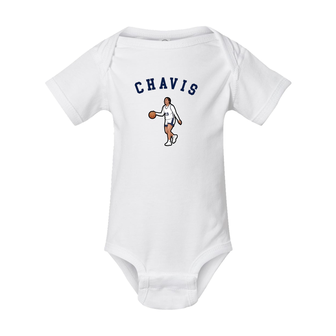 Baby Onesie — Shirsey Arch in White
