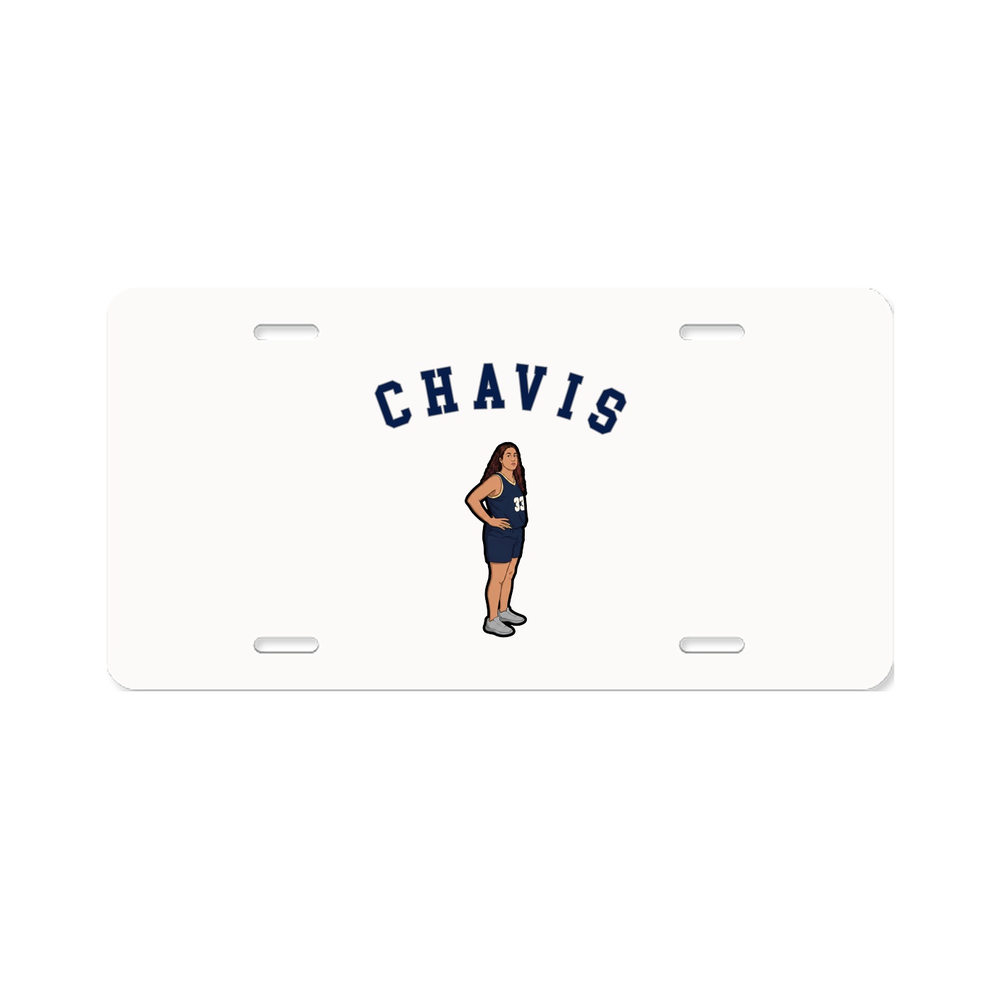 License Plate — Shirsey Arch in Classic