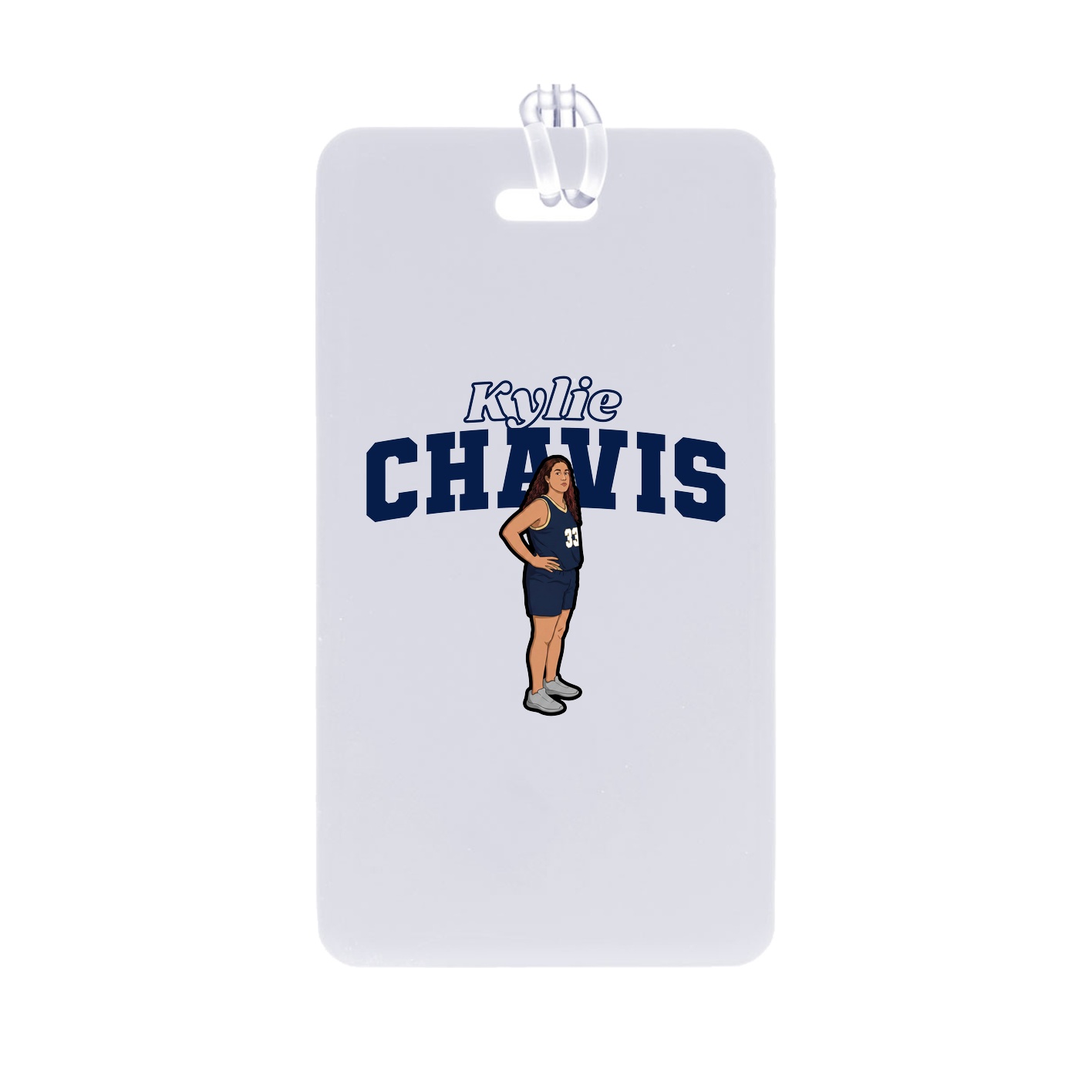 Bag Tag — Name Arch in Classic