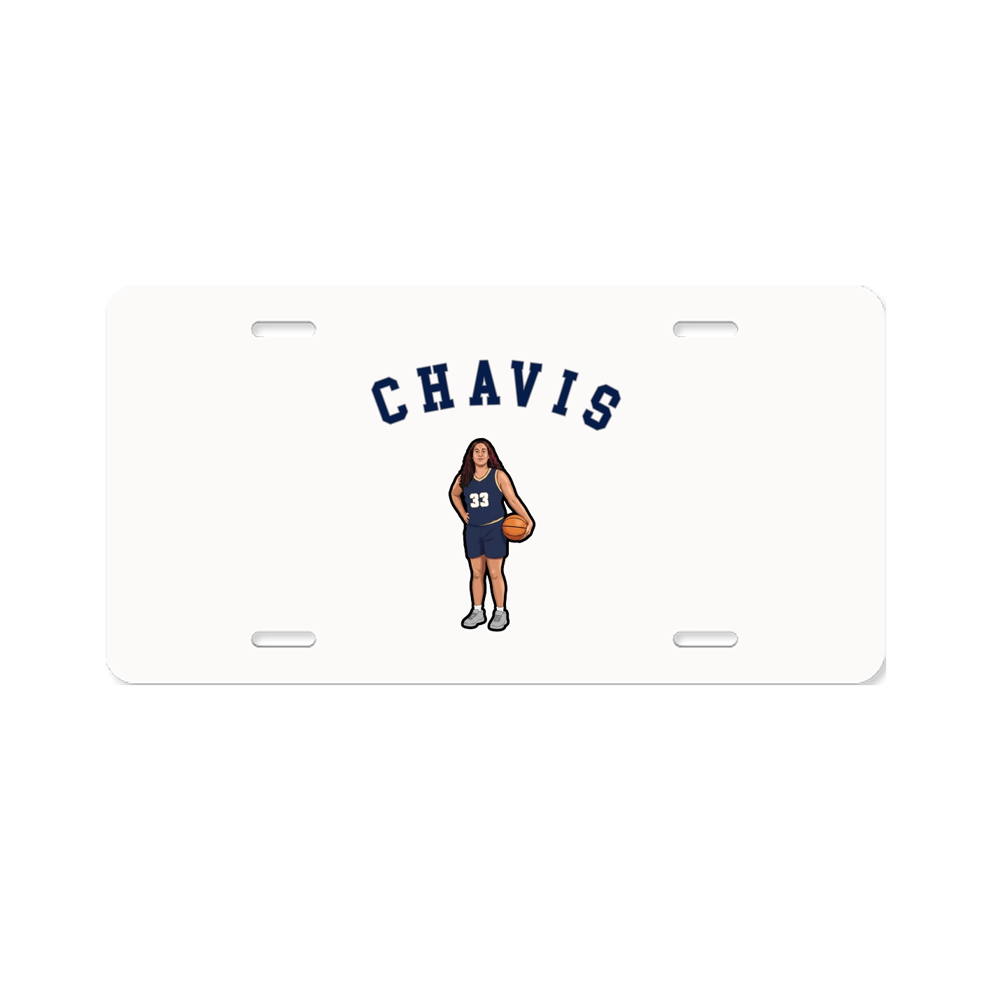 License Plate — Shirsey Arch in Classic