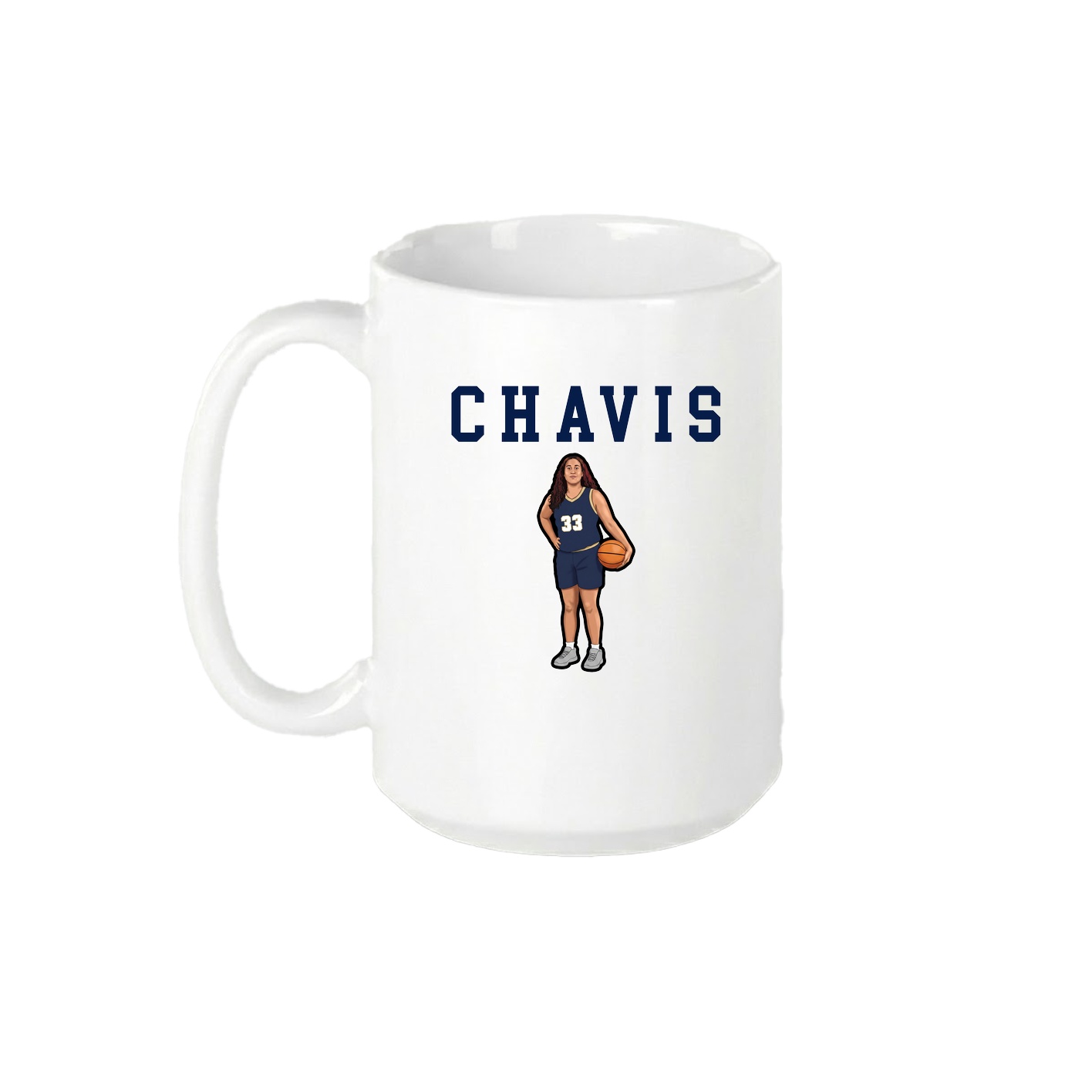 15oz Coffee Mug — Shirsey in White