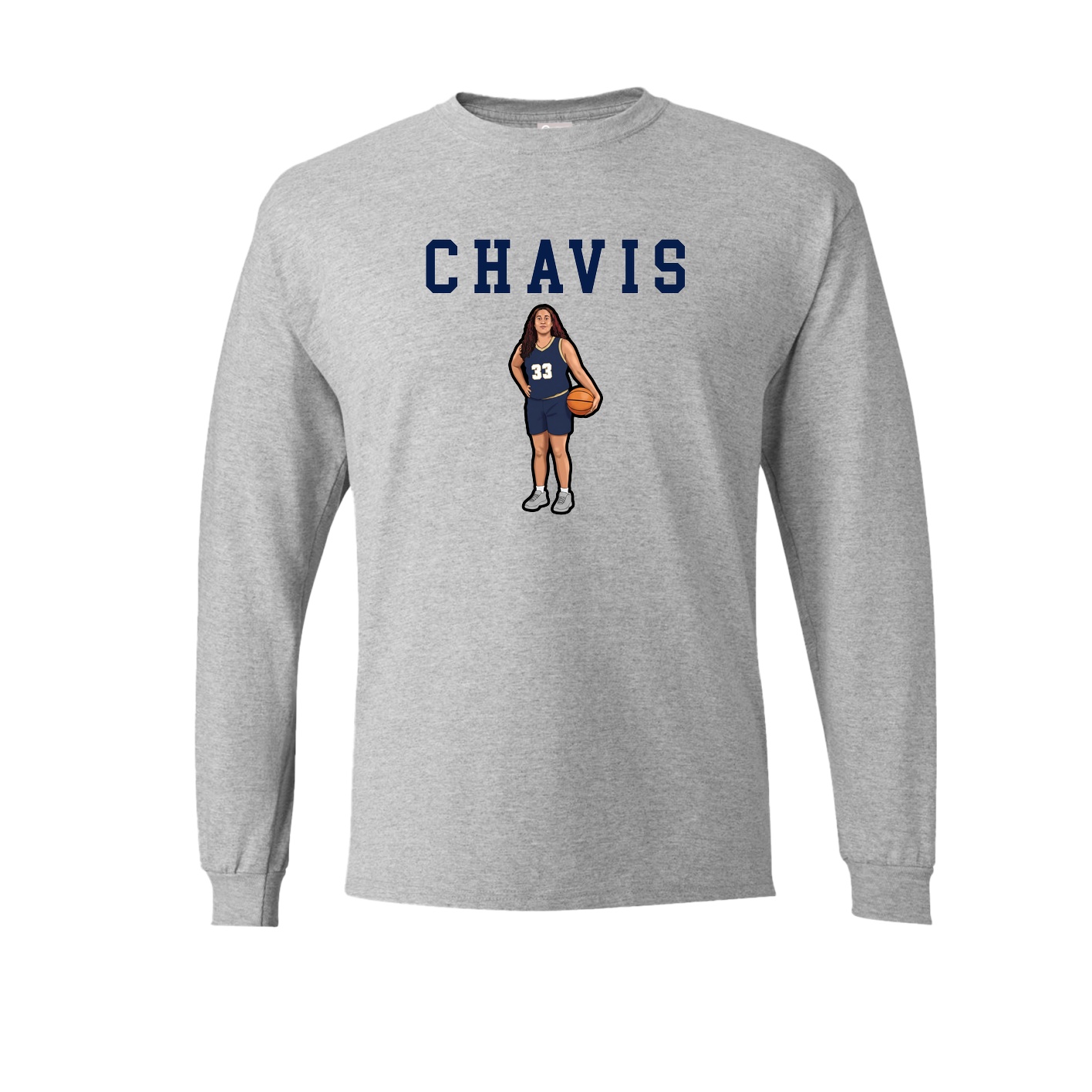 Long Sleeve Tee — Shirsey in Grey