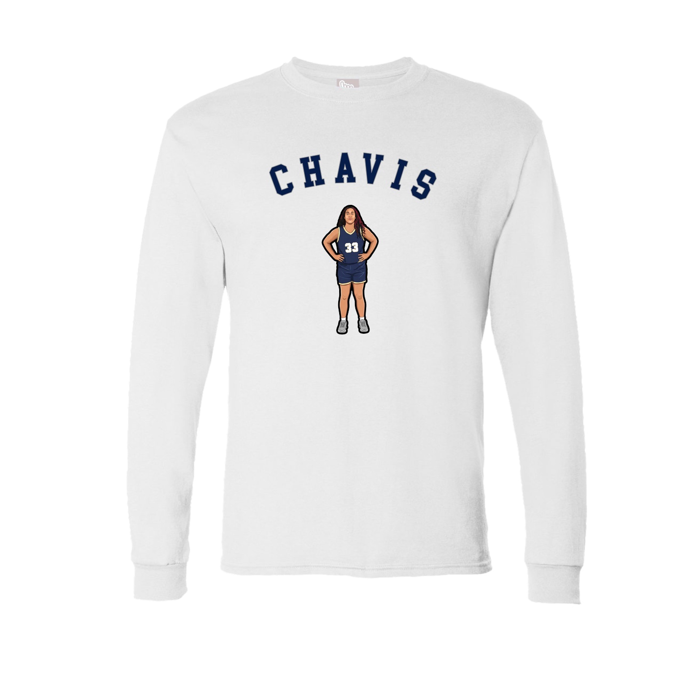 Long Sleeve Tee — Shirsey Arch in White