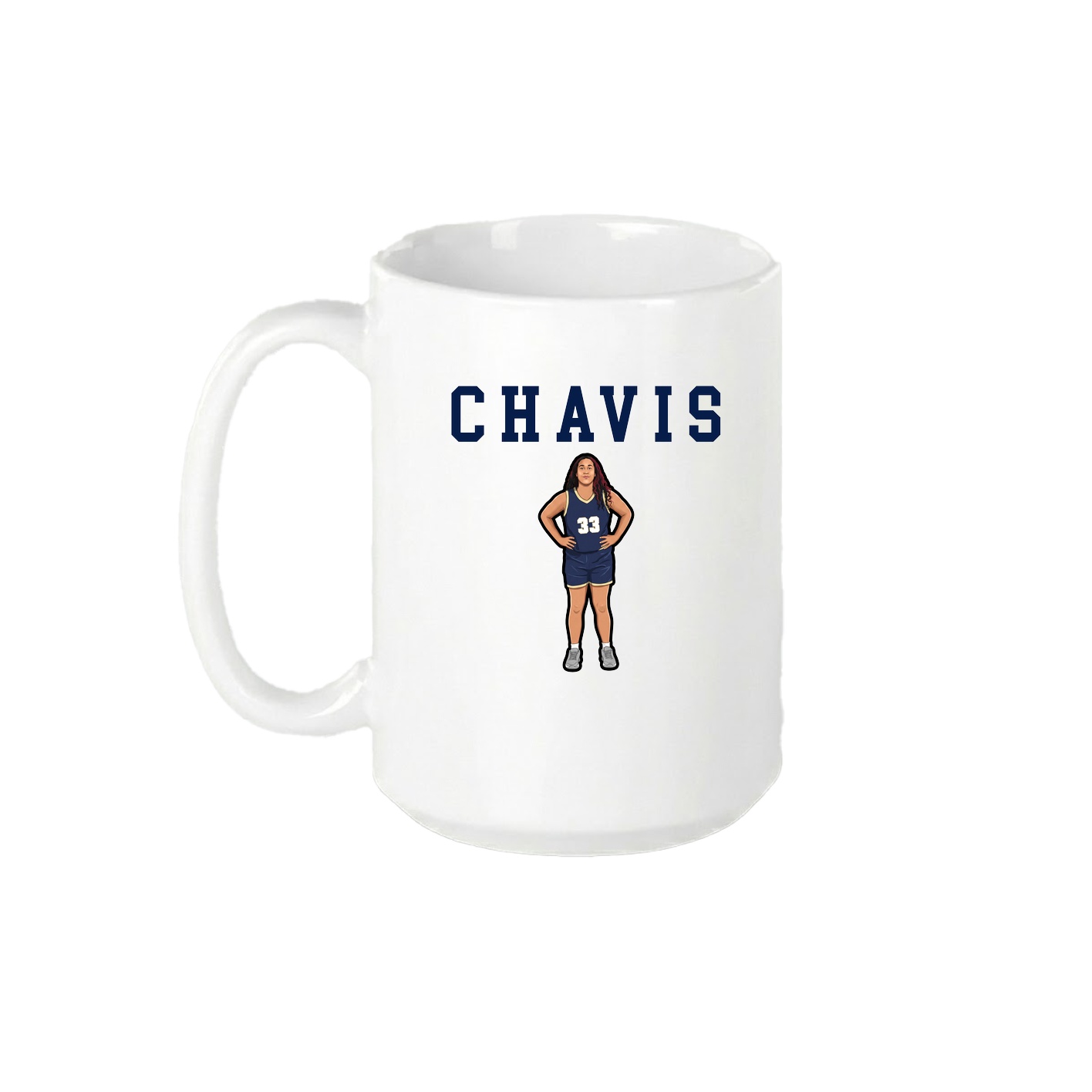 15oz Coffee Mug — Shirsey in White