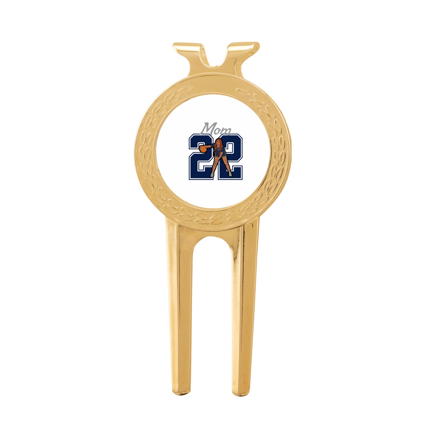 Divot Tool with Ball Marker — Mothers Day Shirsey in Classic