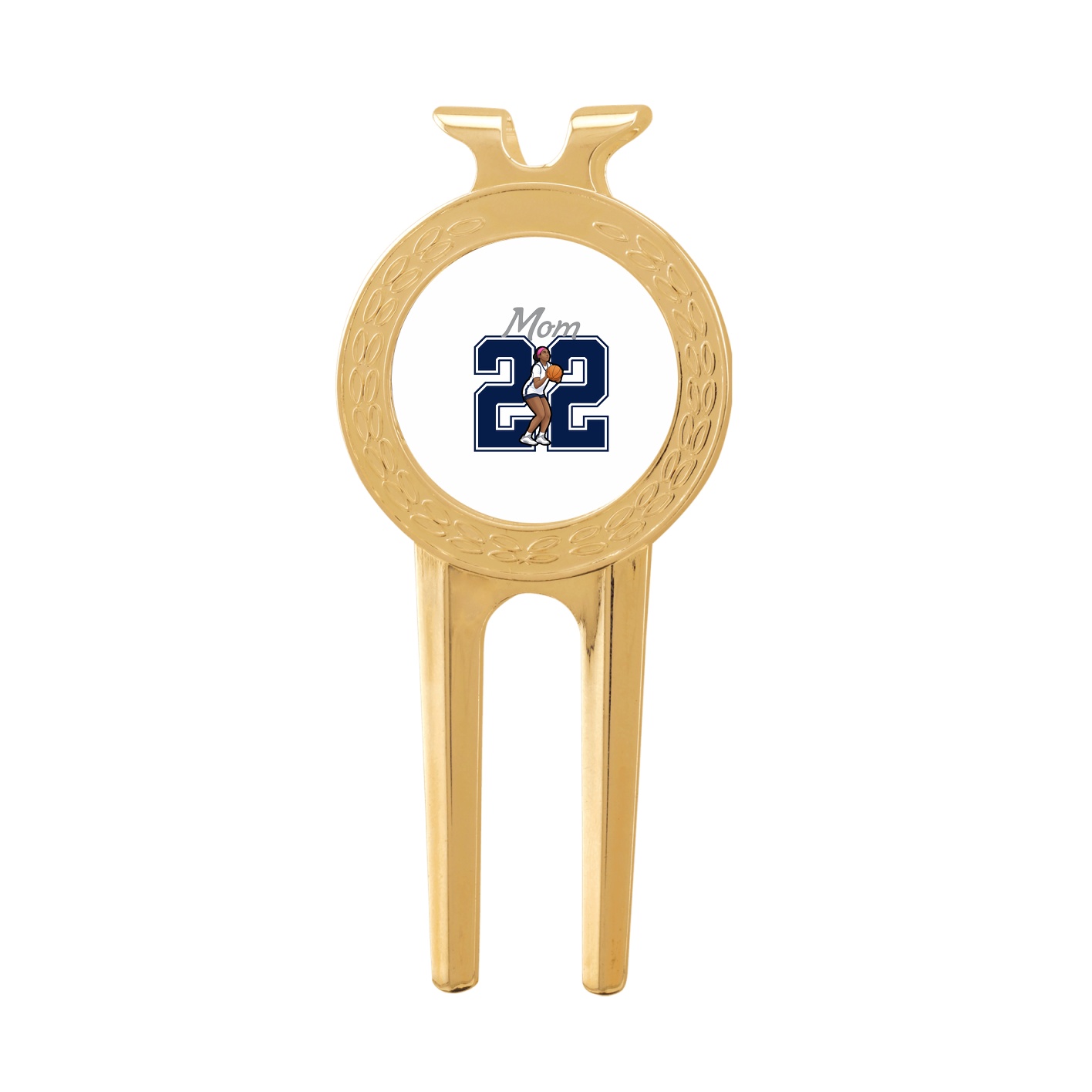 Divot Tool with Ball Marker — Mothers Day Shirsey in Classic