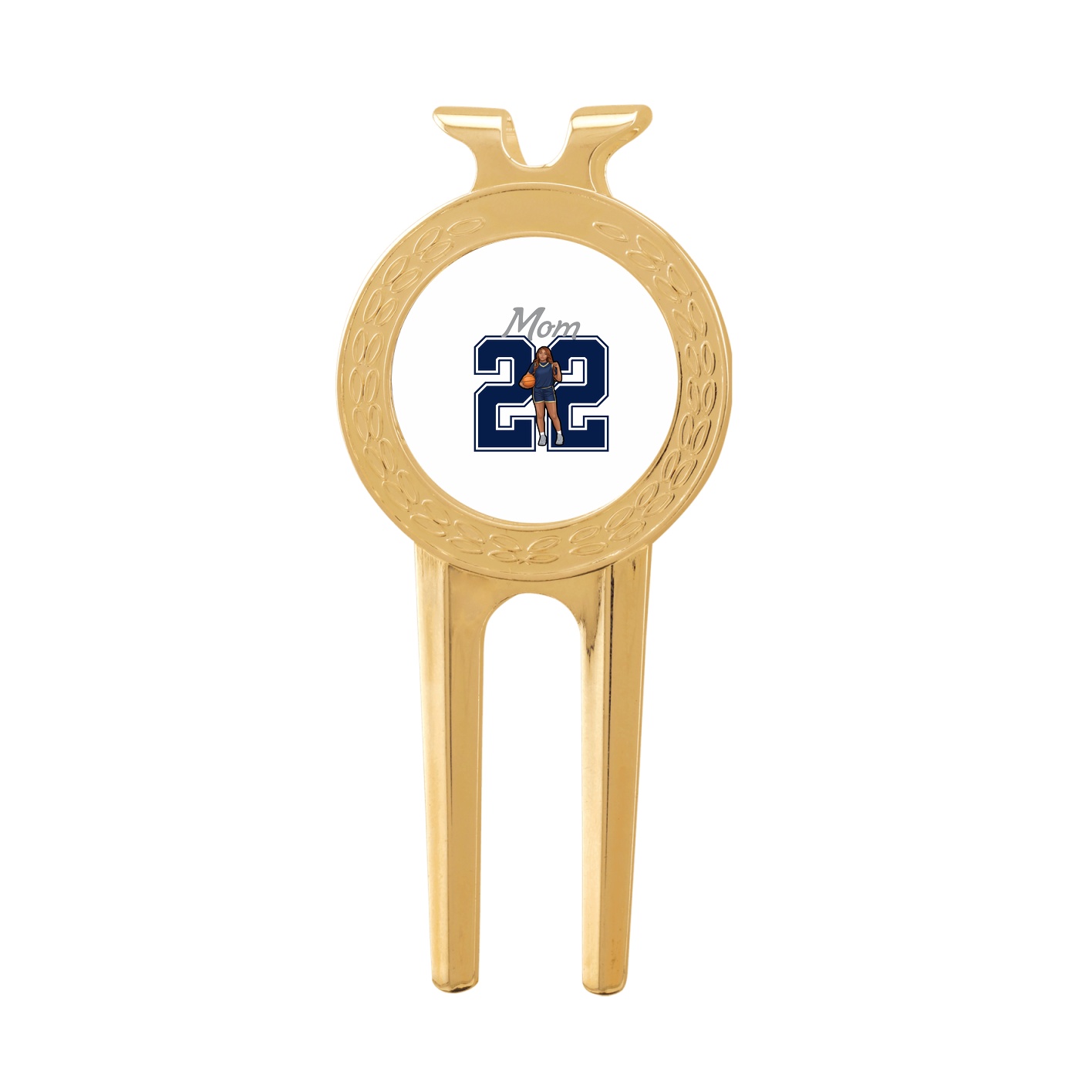 Divot Tool with Ball Marker — Mothers Day Shirsey in Classic