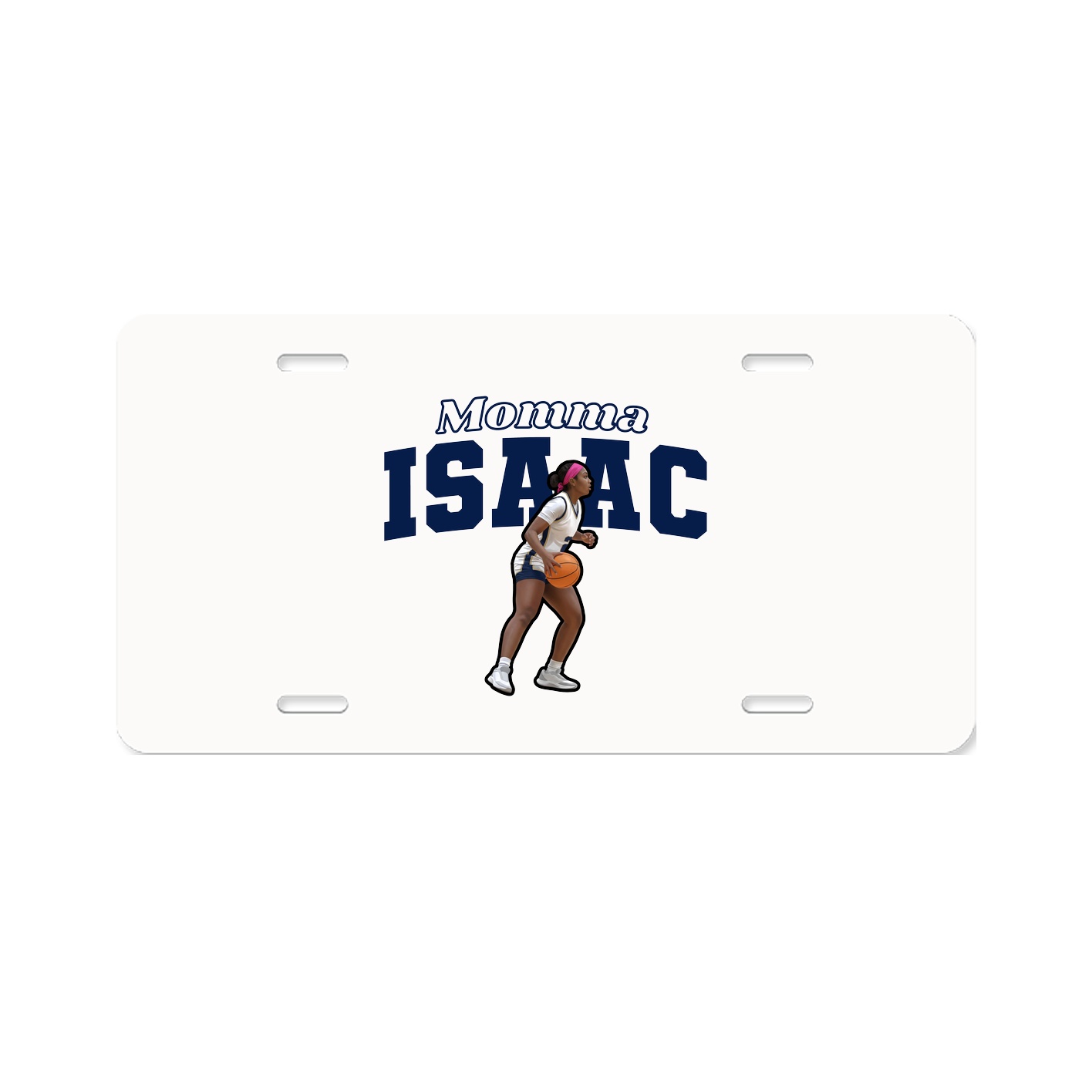 License Plate — Mothers Day Block in Classic