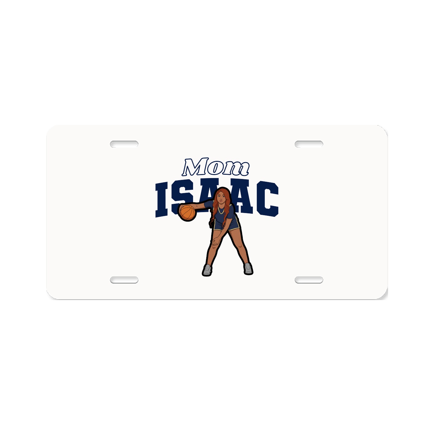 License Plate — Mothers Day Block in Classic