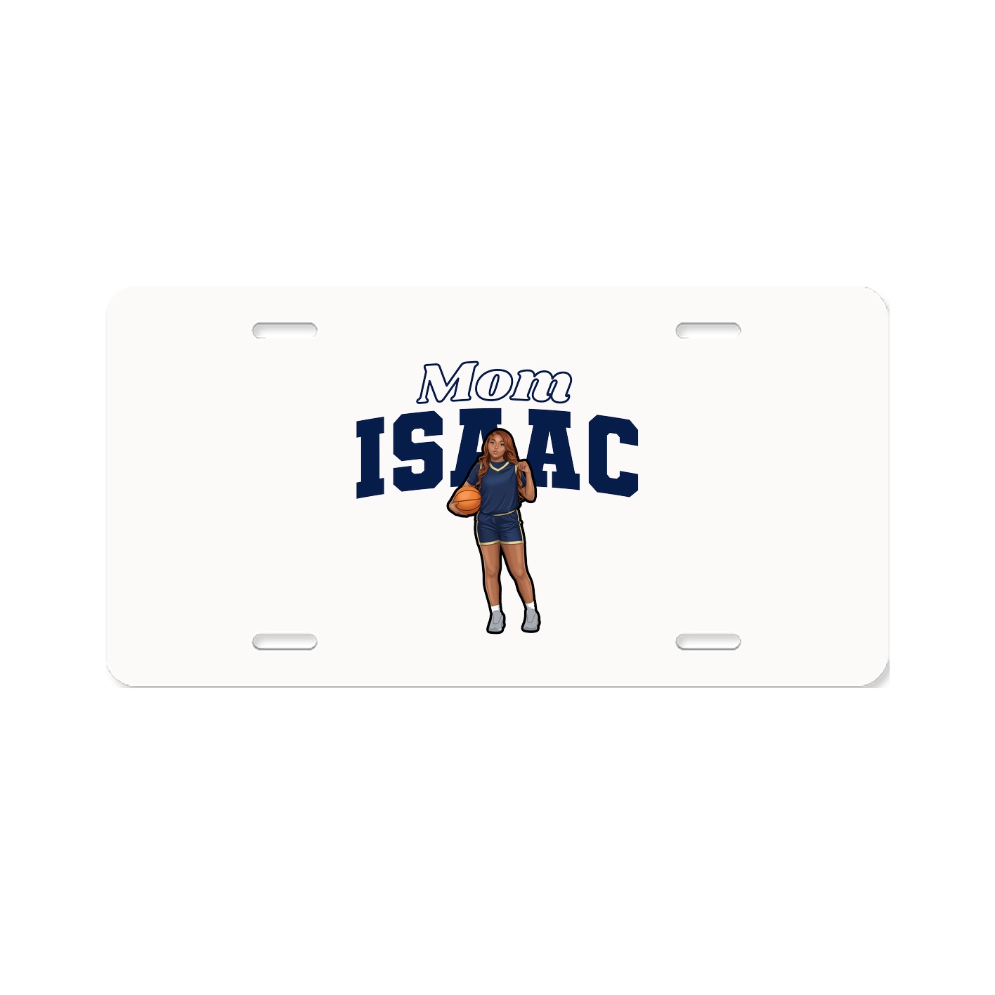 License Plate — Mothers Day Block in Classic