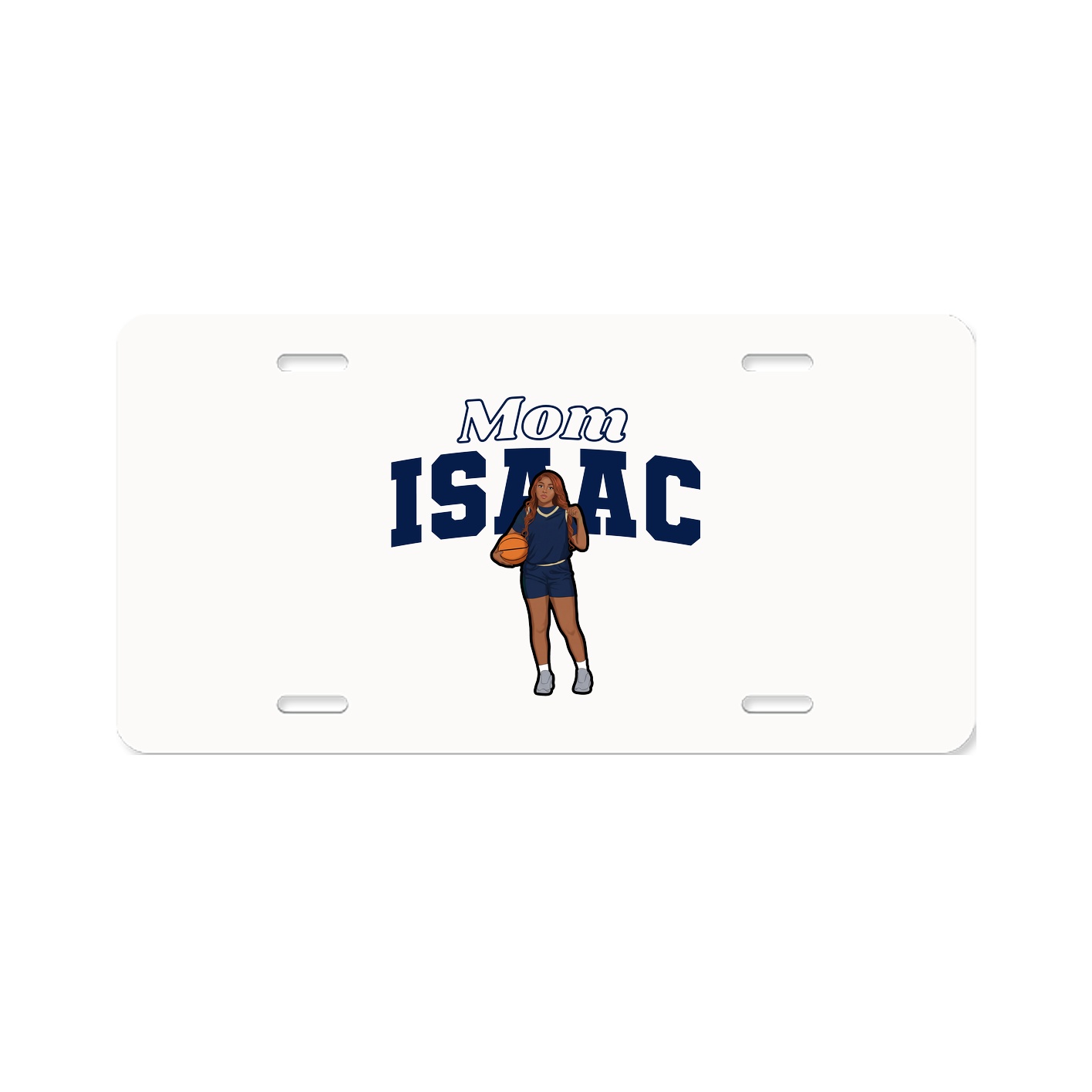 License Plate — Mothers Day Block in Classic