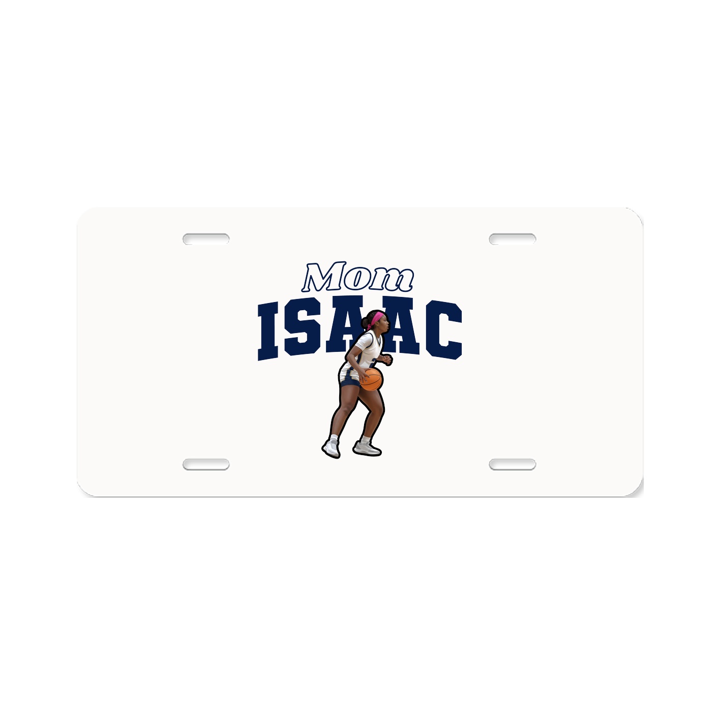 License Plate — Mothers Day Block in Classic