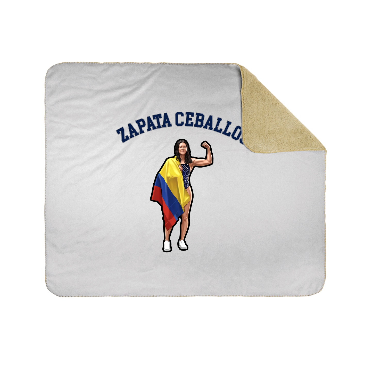 Throw Blanket — Shirsey Arch in White
